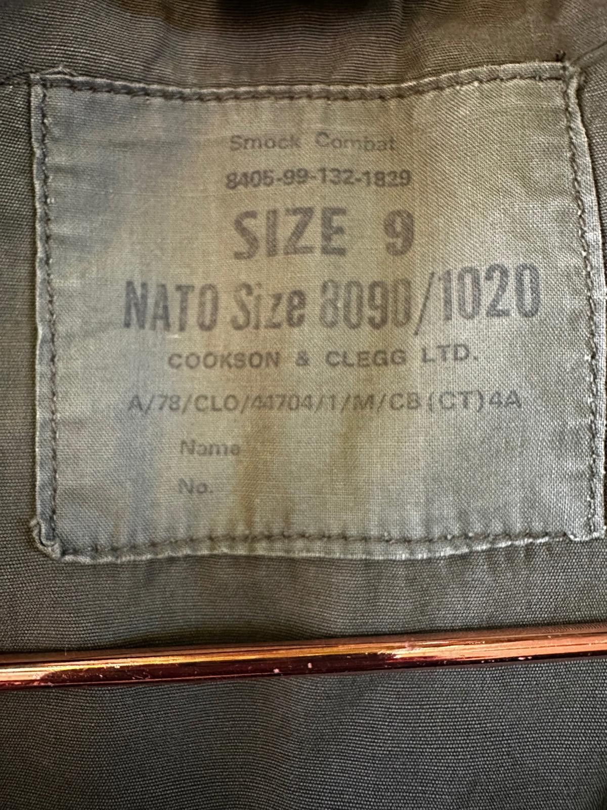 Designer Vintage British Army Combat Smock Jacket Cookson & Clegg 70s Size US M / EU 48-50 / 2 - 6 Thumbnail