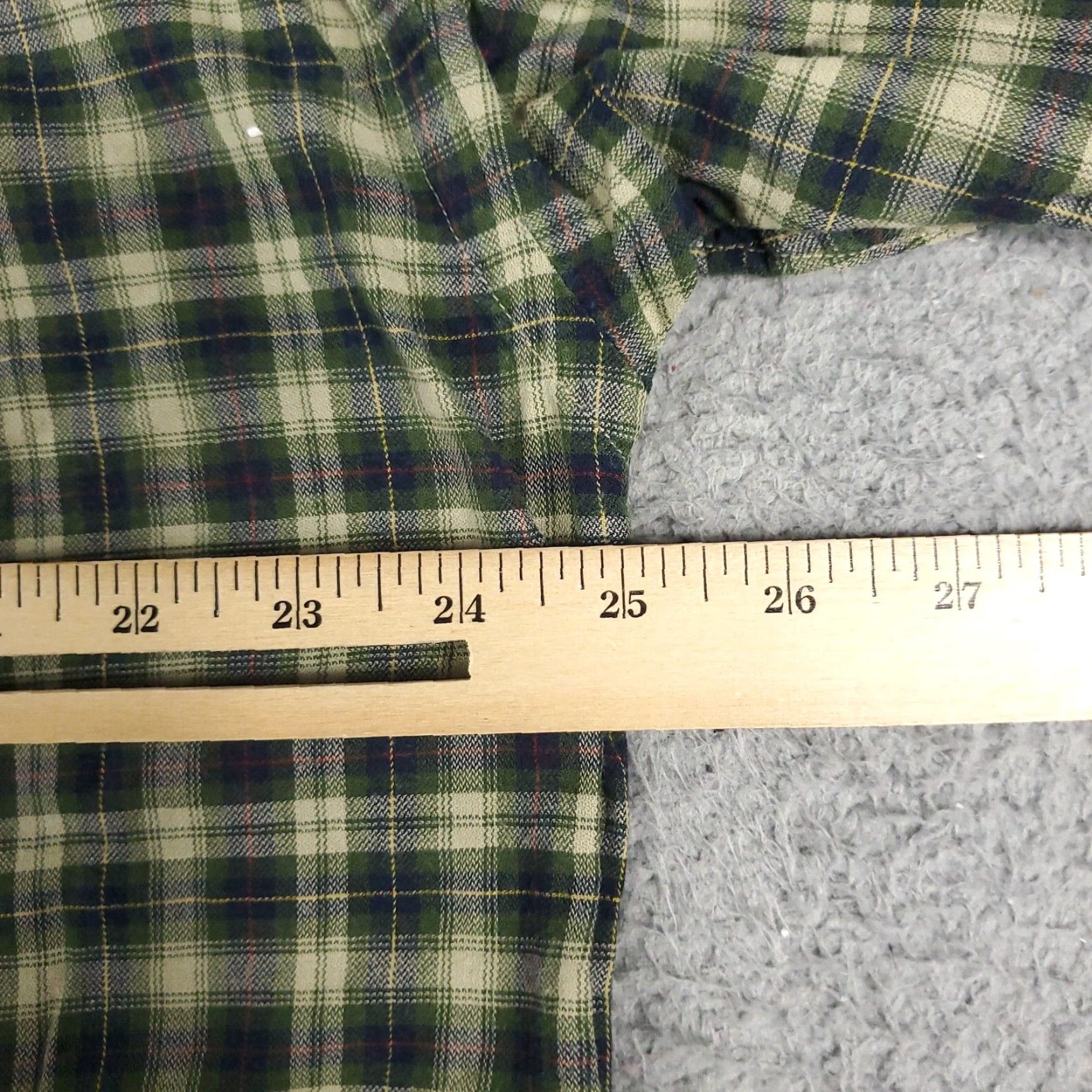 American Eagle Outfitters American Eagle Shirt Mens 2XL Green Plaid Casual Button-Up Long Sleeve Size US XXL / EU 58 / 5 - 5 Thumbnail