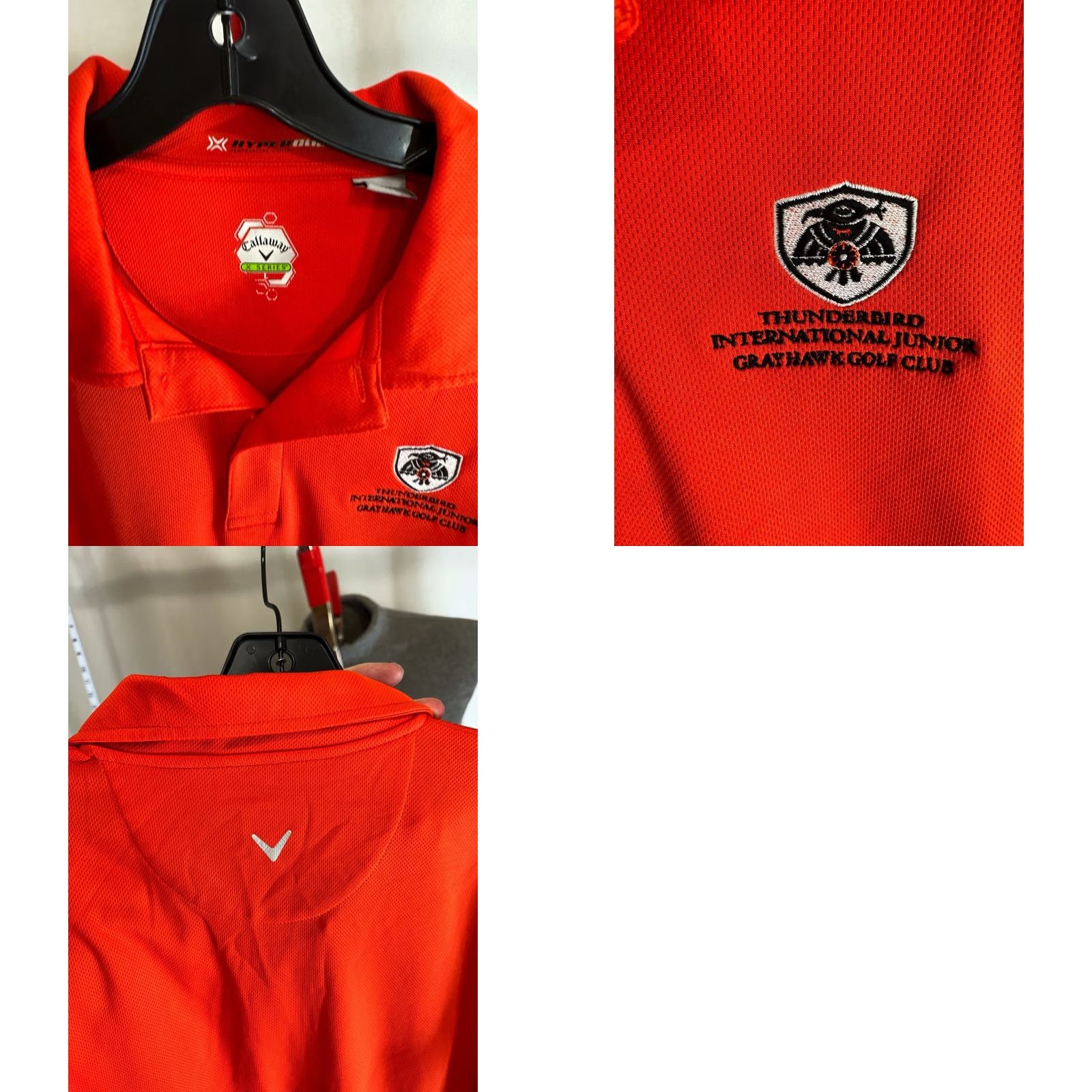 Callaway Callaway Polo Shirt Mens L Gray Hawk Thunderbird Golf Club POLO SHIRT Large L Size US L / EU 52-54 / 3 - 8 Thumbnail
