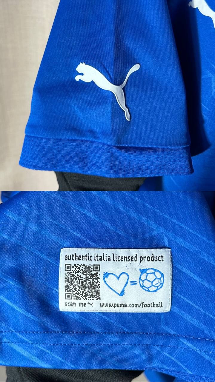 Puma Italy 2011 2012 2013 Home Puma Football Shirt Jersey Kit Size US XL / EU 56 / 4 - 2 Thumbnail