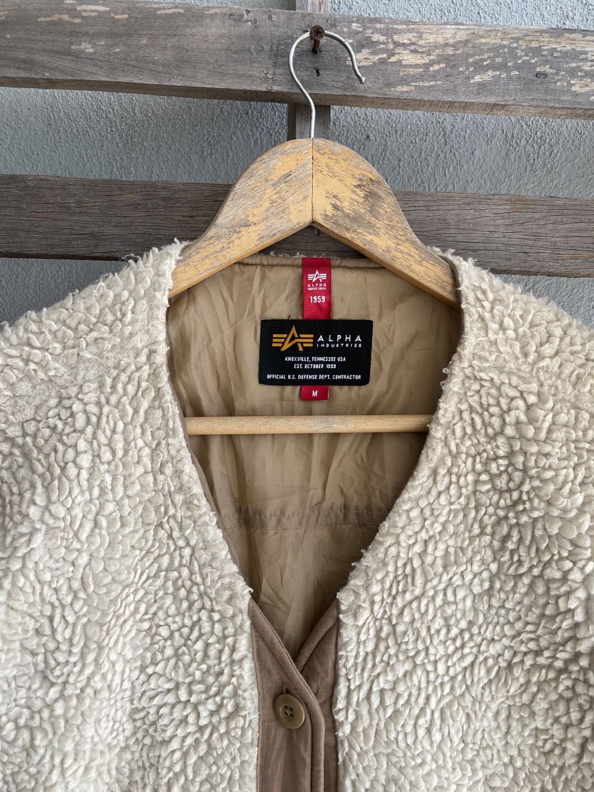 Avirex 🔥 Oversizes 🔥 Vintage 2000s Avirex Sherpa Jacket - 24”x26.5” Size US M / EU 48-50 / 2 - 5 Thumbnail