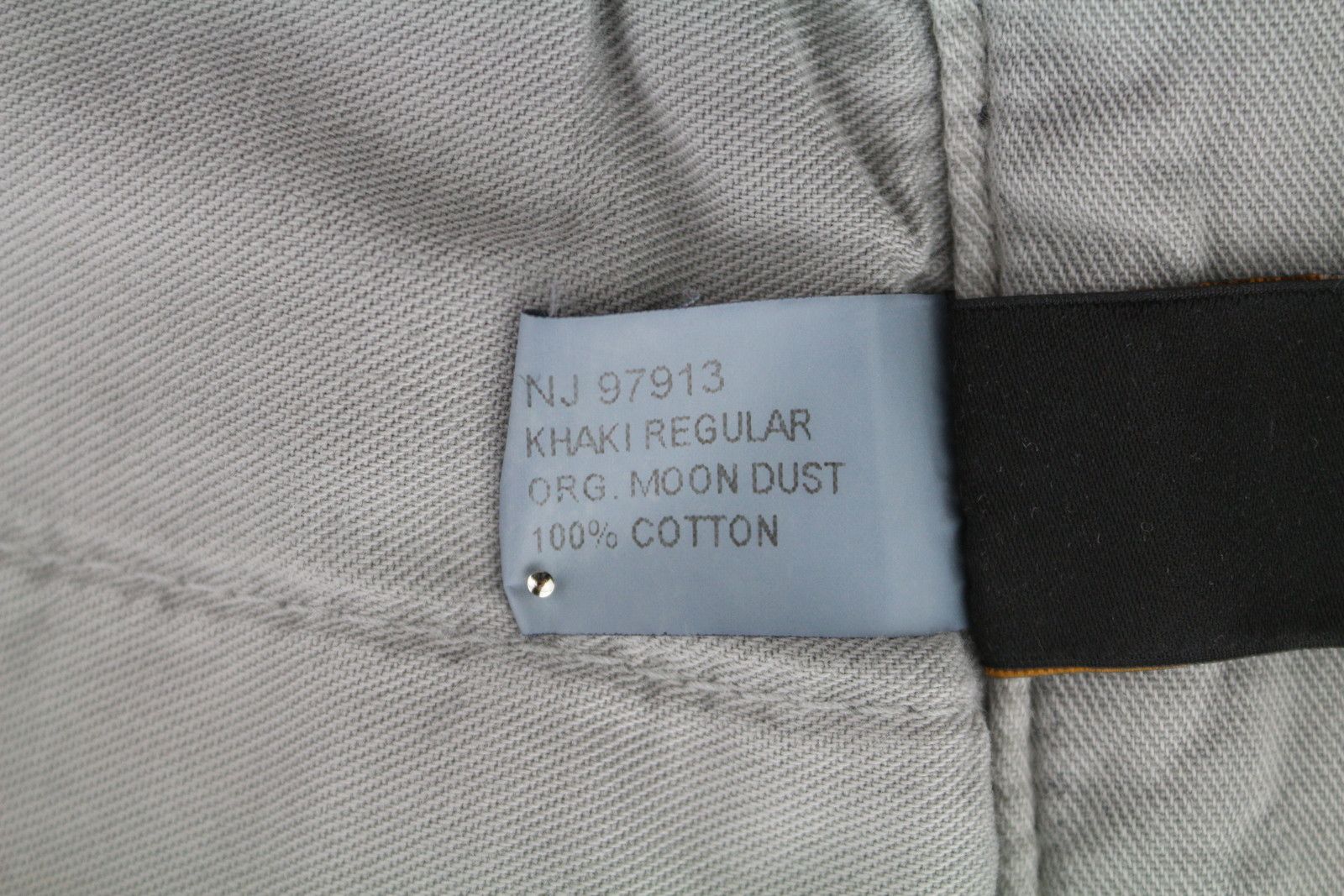 Nudie Jeans KHAKI REGULAR W32/L34 Grey Moon Dust Chino Trousers 86112 Size US 32 / EU 48 - 8 Thumbnail
