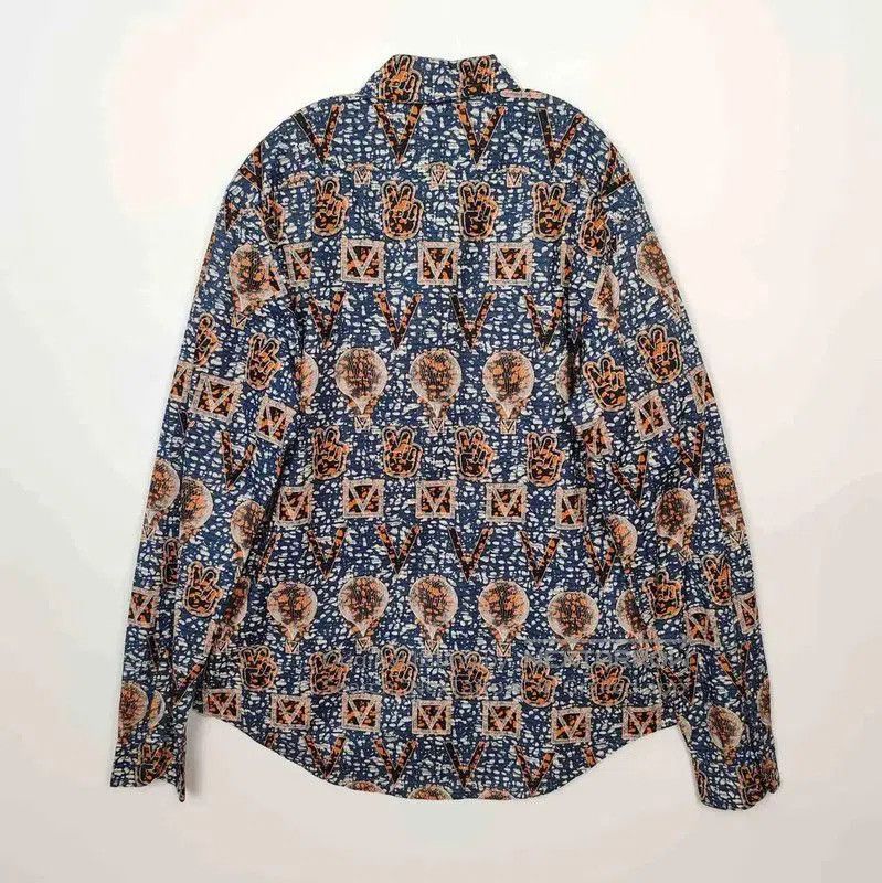 Louis Vuitton Louis Vuitton Brown Cotton Men's Shirt XL . Size US XL / EU 56 / 4 - 2 Thumbnail