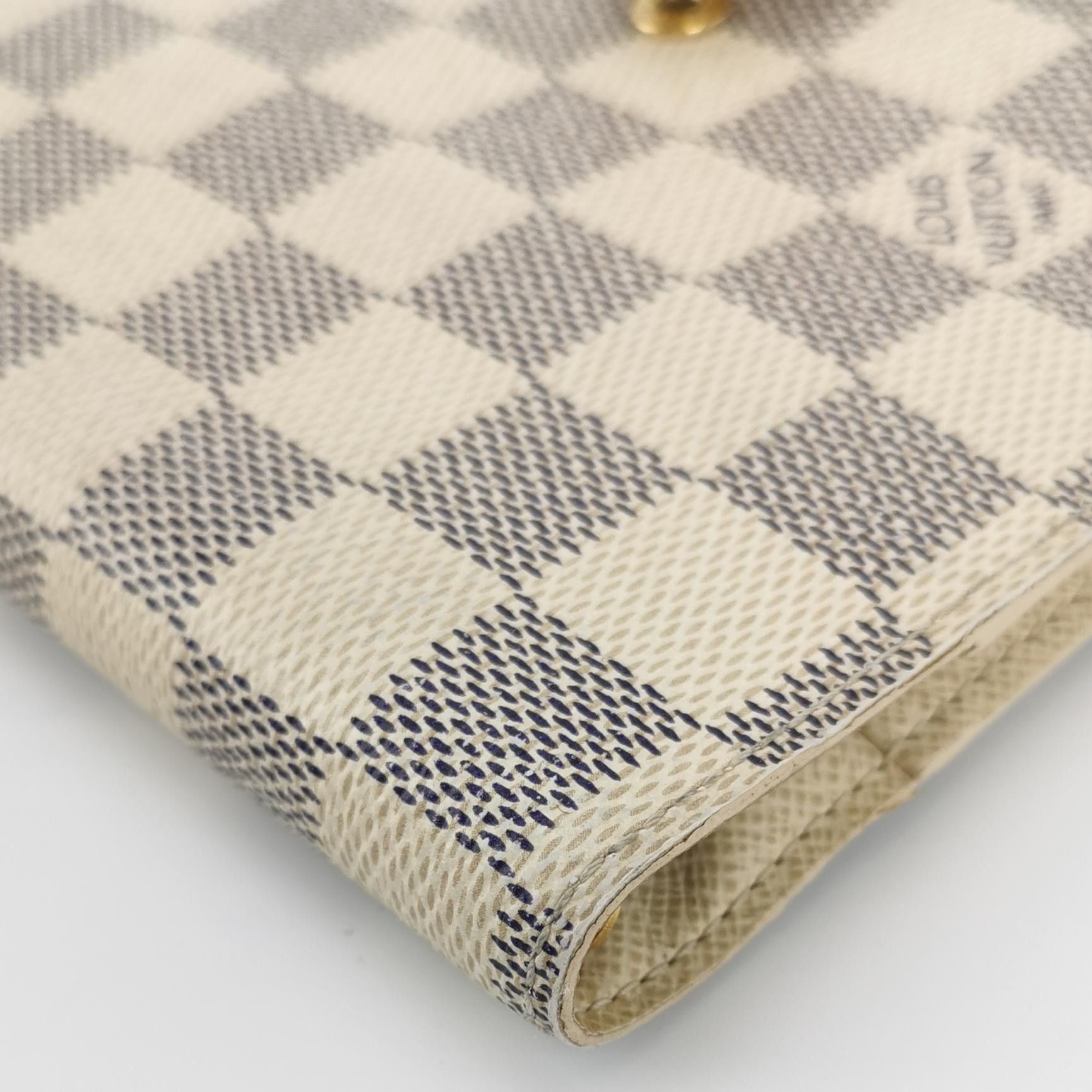 Louis Vuitton Louis Vuitton (LV) Checkerboard Notebook Cover Small Leathe Size ONE SIZE - 3 Thumbnail