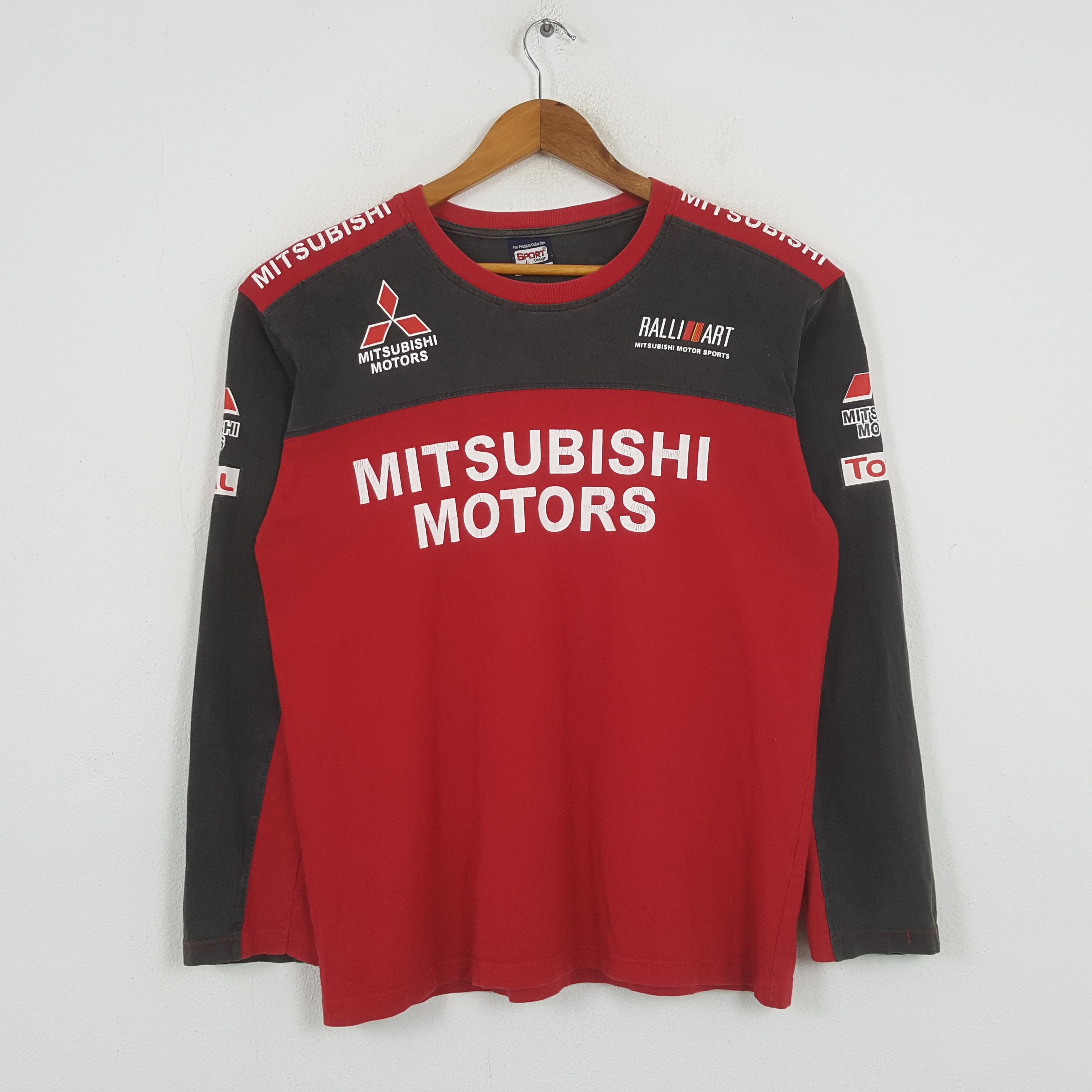 Japanese Brand × Vintage Vintage MITSUBISHI MOTORS Racing Team T-shirt C285N77 Size US L / EU 52-54 / 3 - 1 Thumbnail