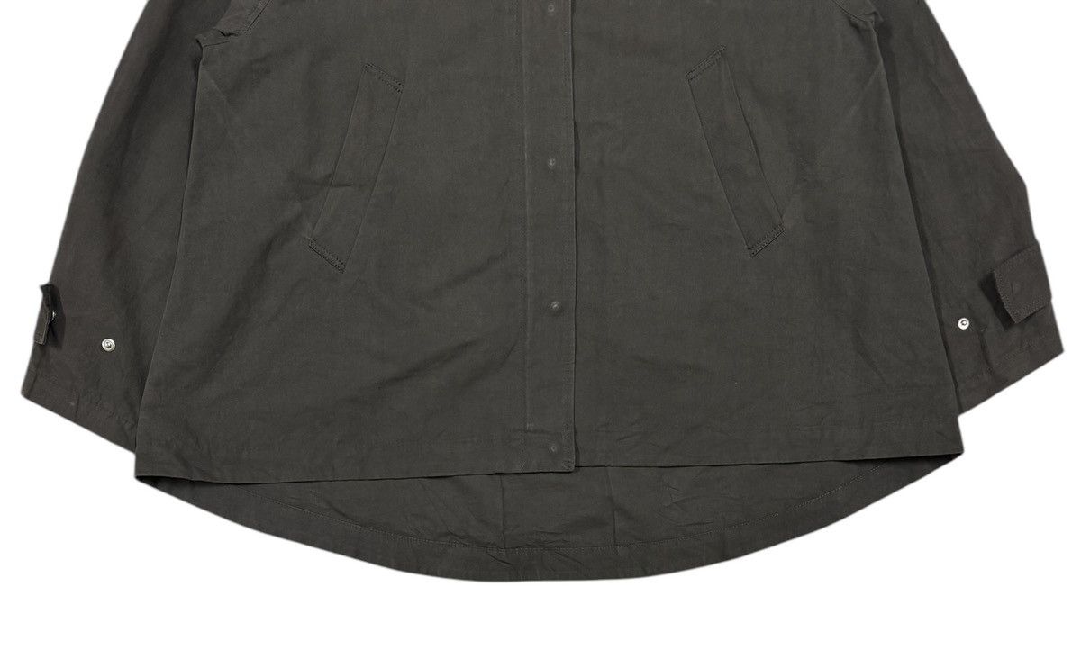 45rpm × Umii 908 MidiUmi Hoodies Miliitary Cape Olive Green Oversized Jacket Size US L / EU 52-54 / 3 - 4 Thumbnail