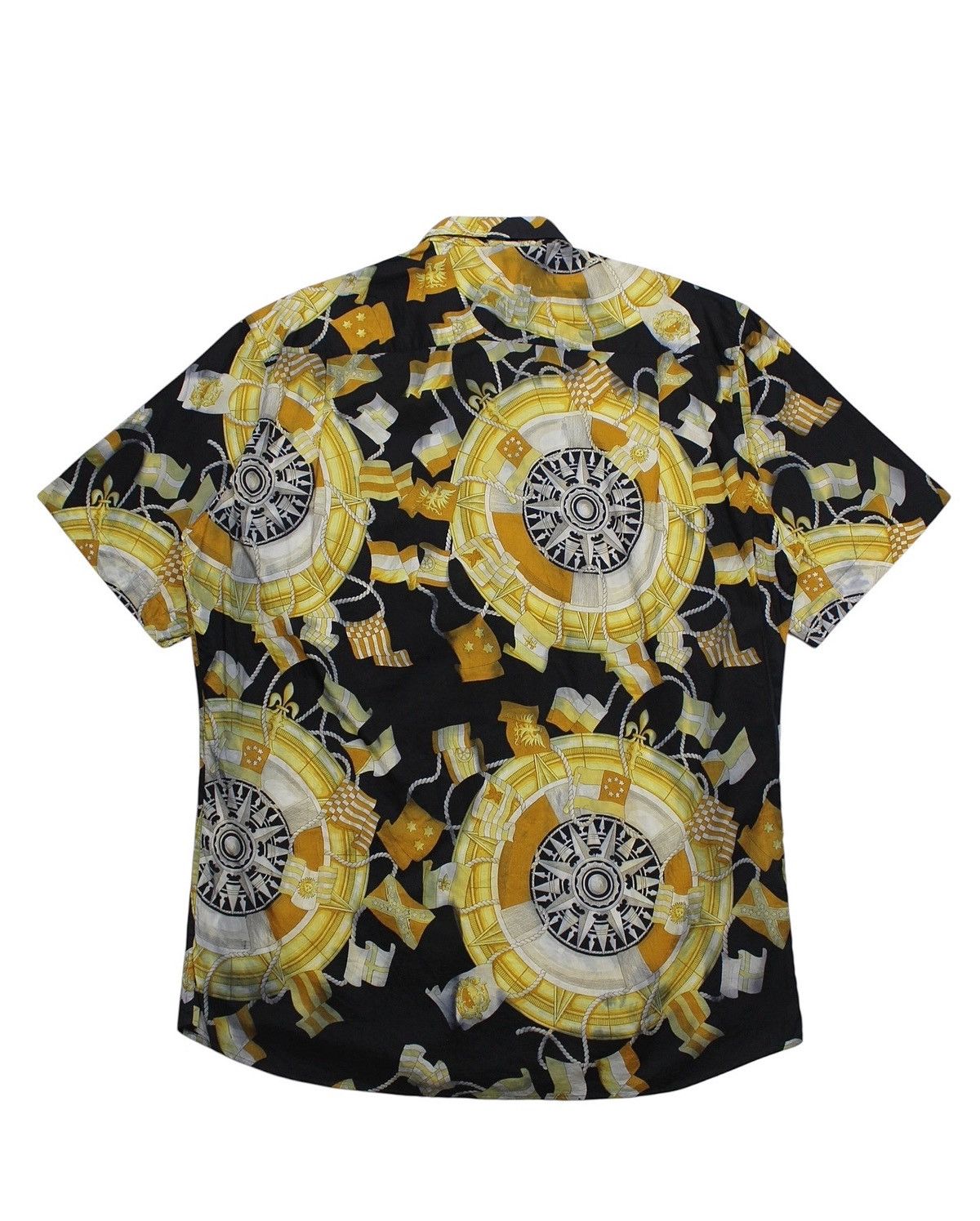 Givenchy 1990S GIVENCHY GENTLEMAN PARIS FLAG PRINT SHIRT Size US L / EU 52-54 / 3 - 2 Thumbnail