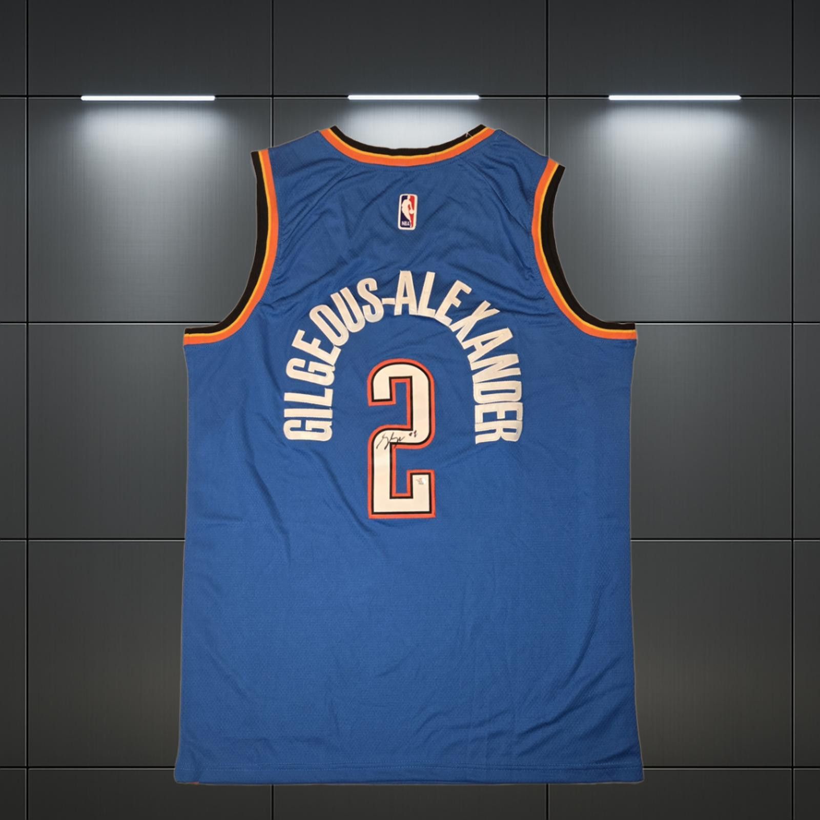Other Shai Gilgeous-Alexander signed basketball jersey COA (XL) Size ONE SIZE - 1 Thumbnail