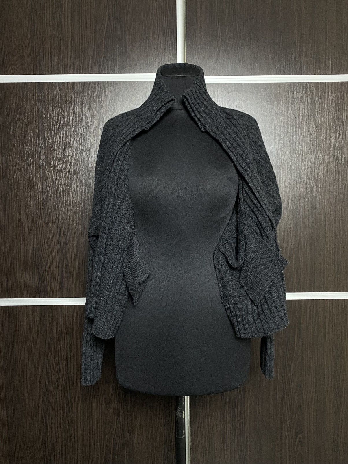 Japanese Brand × Sarah Pacini Sarah Pacini Y2K Oversize Boxy Archiv Style Cardigan sweater Size ONE SIZE - 11 Thumbnail