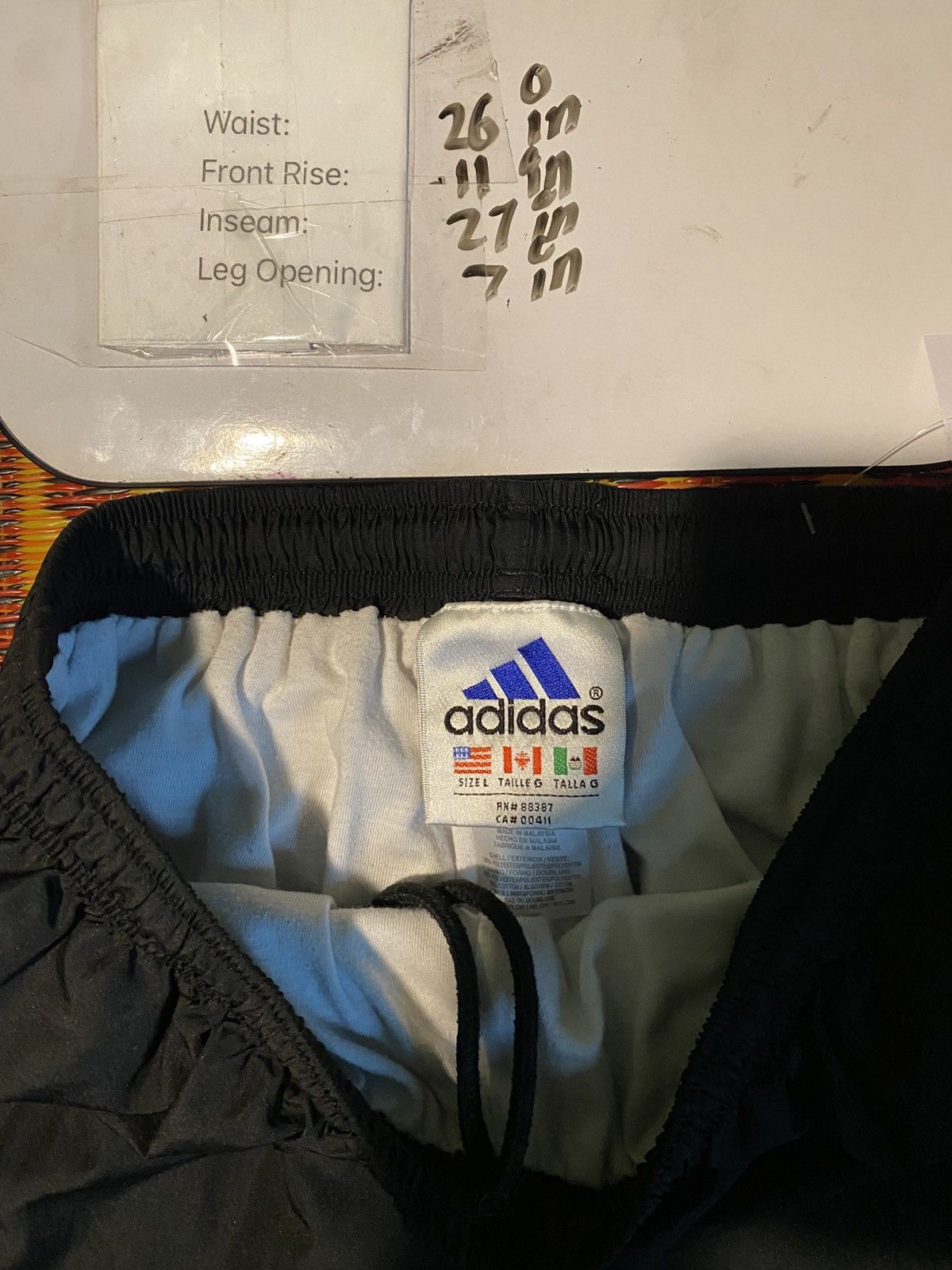 Adidas Vintage Y2K Adidas TrackPants Size US 26 / EU 42 - 4 Thumbnail