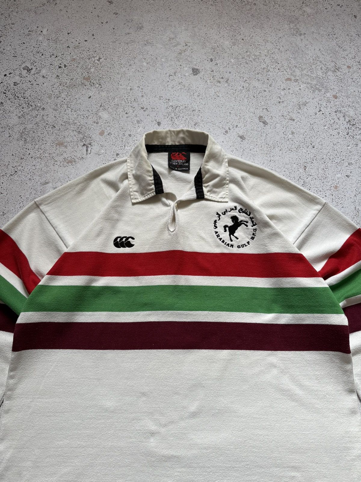 Canterbury of New Zealand Vintage canterbury of new zealand arabian gulf rugby shirt Size US XL / EU 56 / 4 - 2 Thumbnail