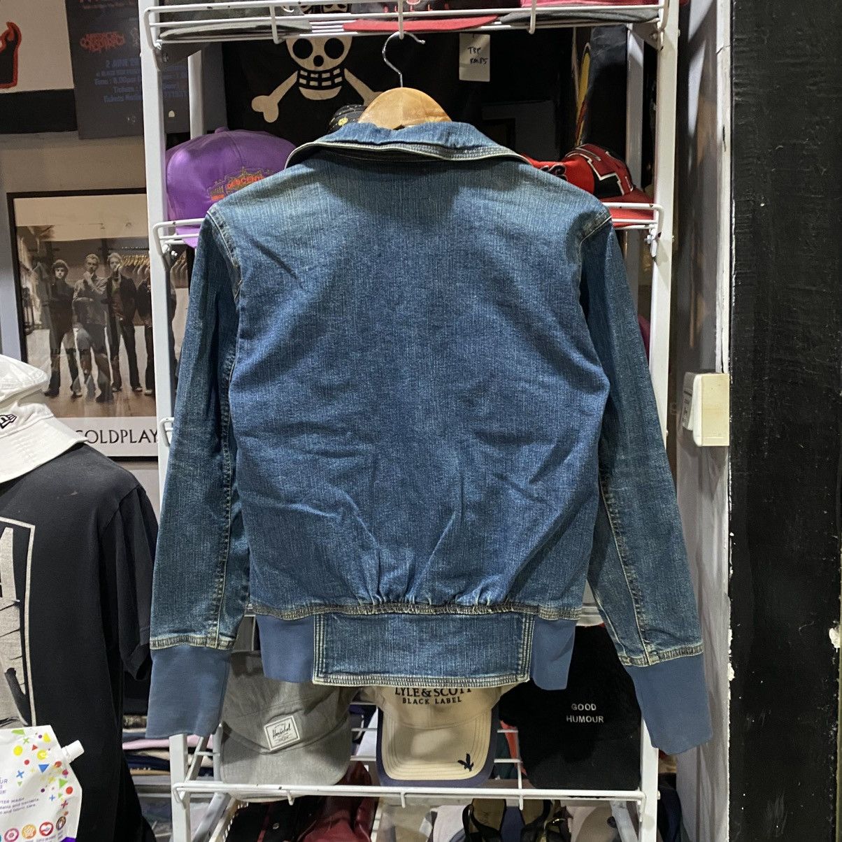 Tsumori Chisato Issey Miyake Tsumori Chisato Batman Open Collar Denim Bomber Size US S / EU 44-46 / 1 - 2 Thumbnail