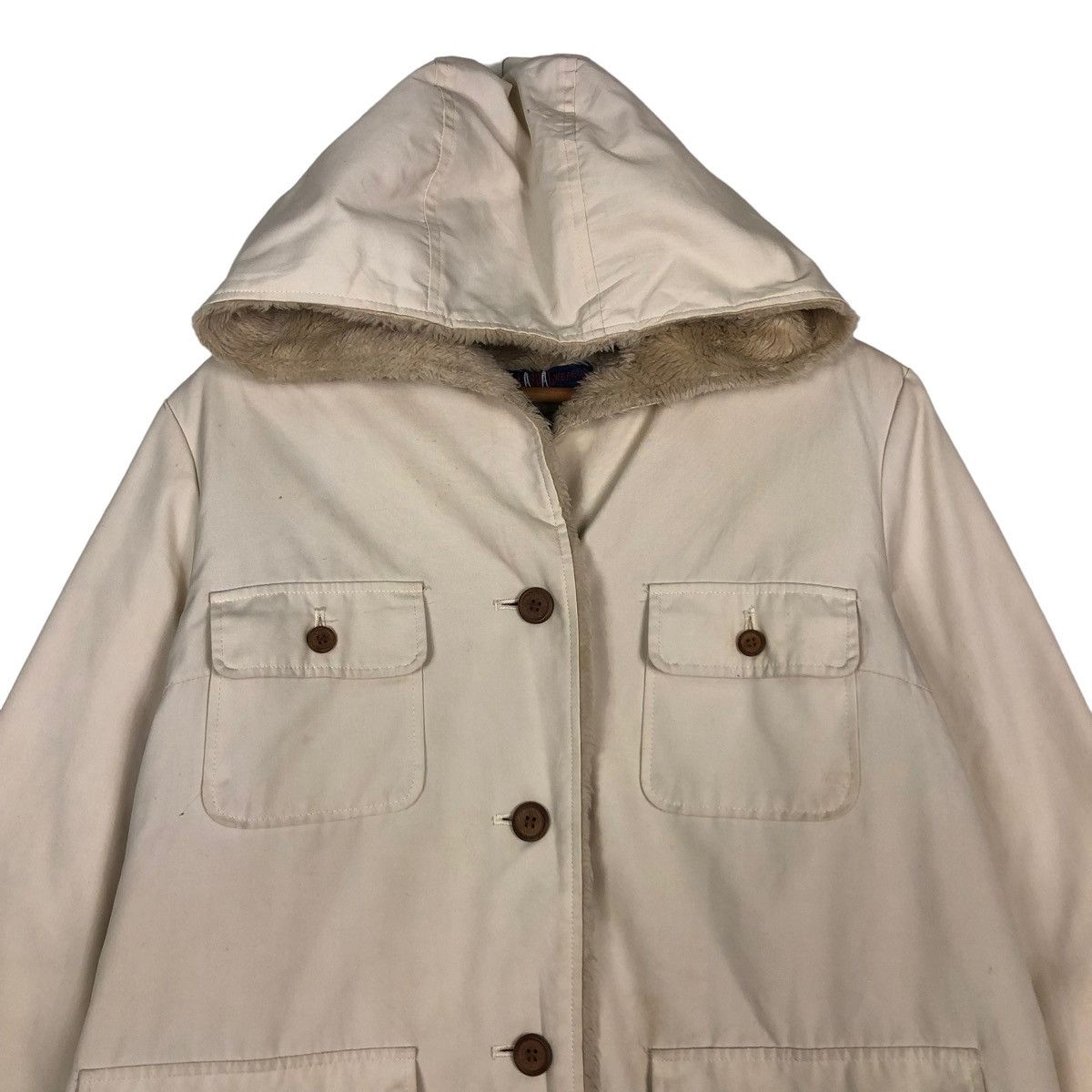 Japanese Brand 🔥VINTAGE CHORE LONG JACKET TOKYO FESYEN MINK FUR LINING Size US M / EU 48-50 / 2 - 4 Thumbnail