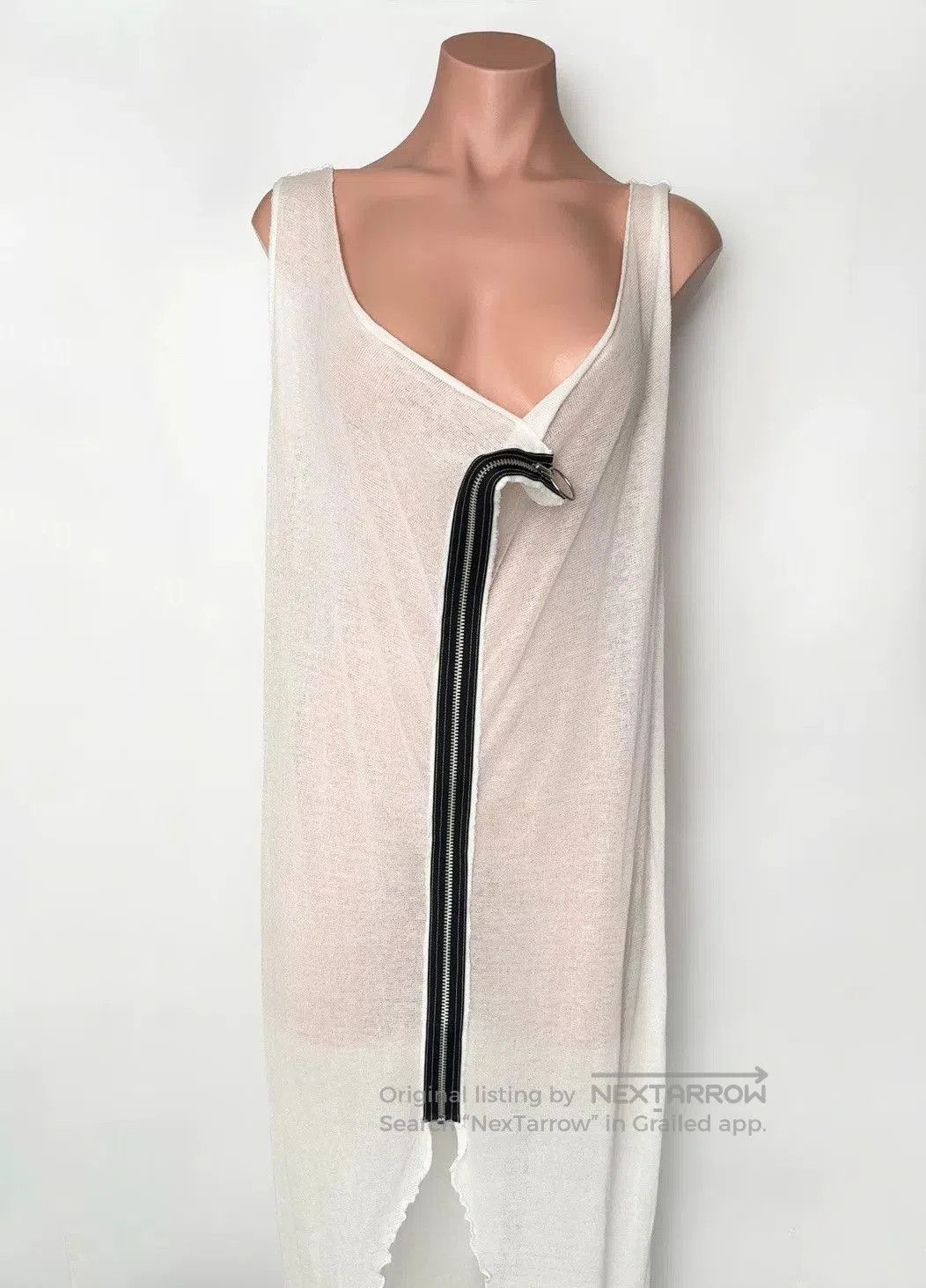 Alice Auaa Zip Vest Dress.