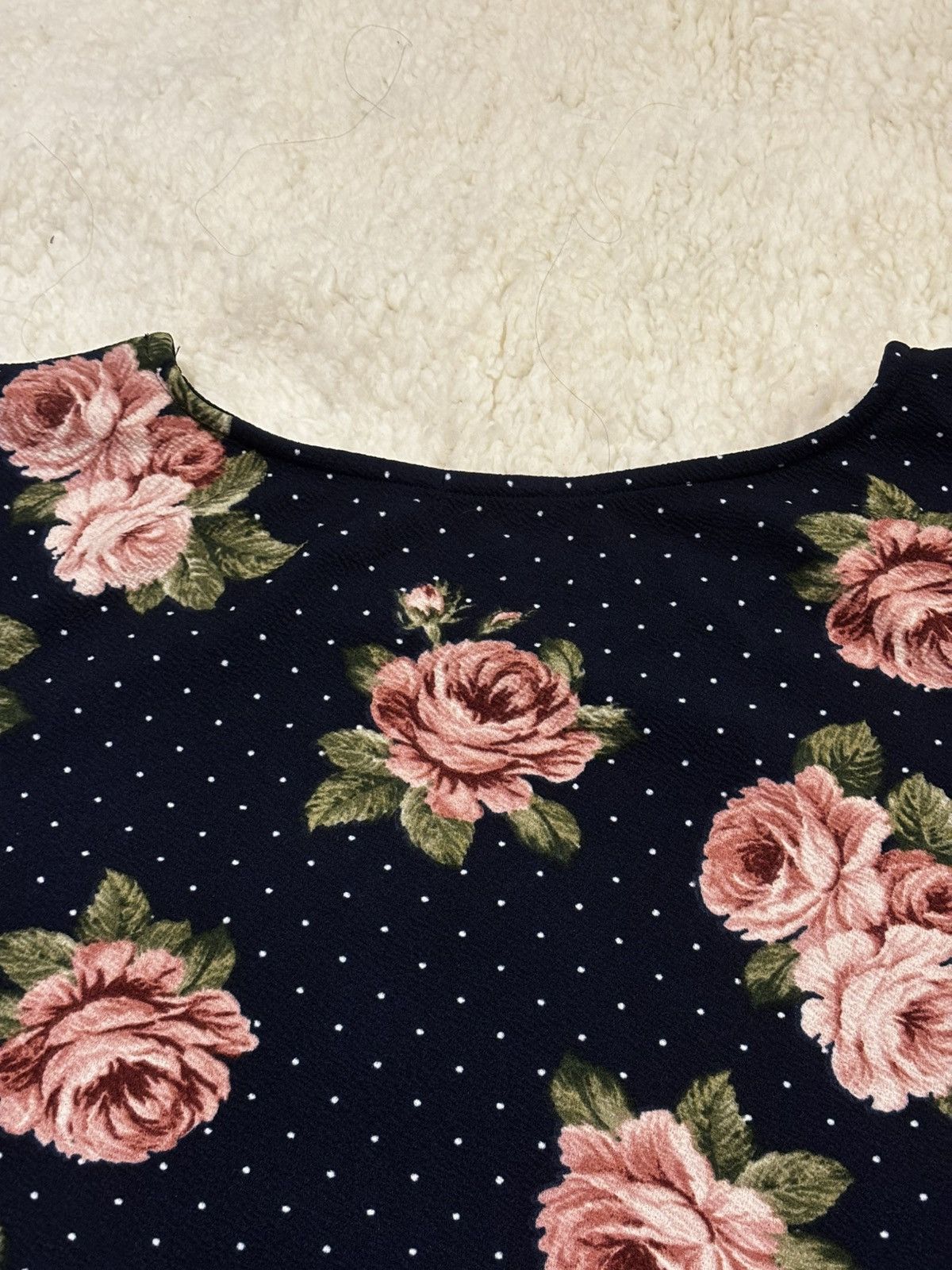 Other Women’s Navy Top.0325 Size XXL / US 16-18 / IT 52-54 - 2 Thumbnail