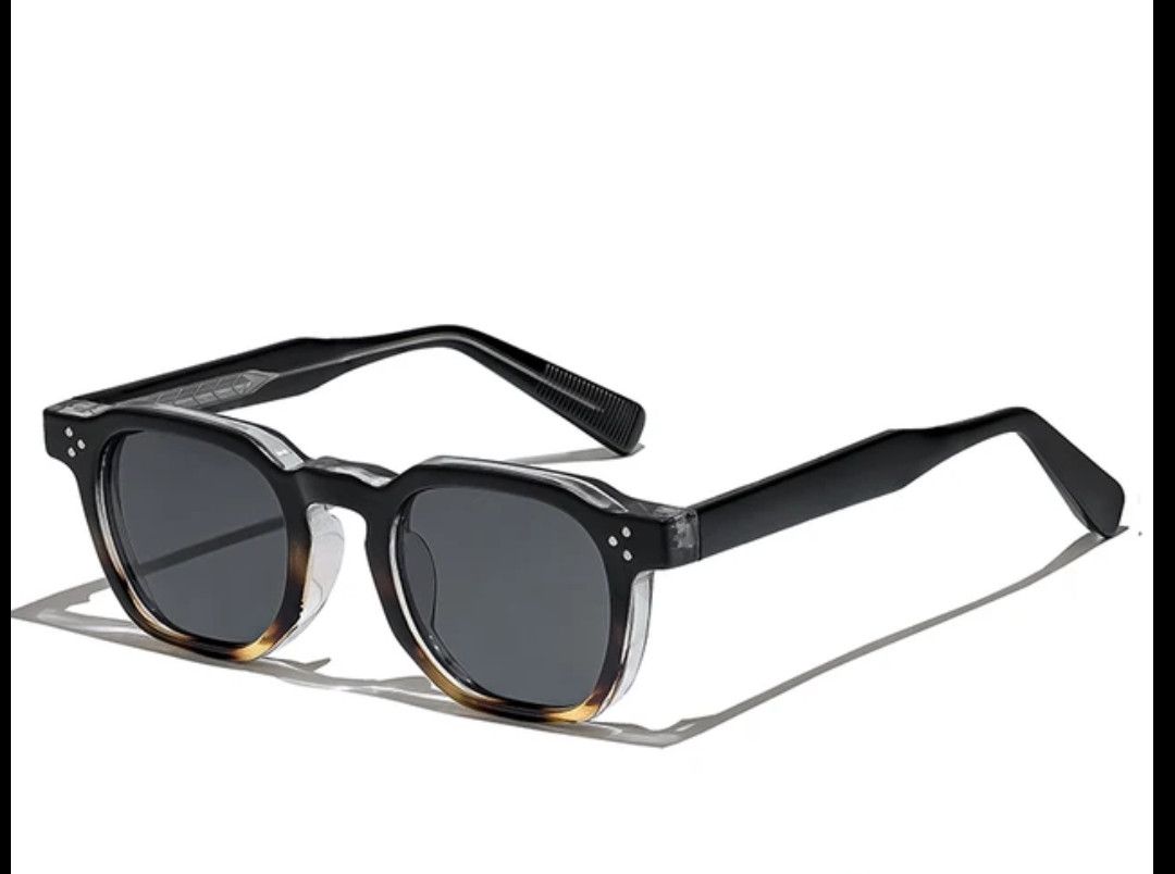Japanese Brand Vtg Y2k Sunglasses Black Gray Unisex OS Size ONE SIZE - 2 Thumbnail