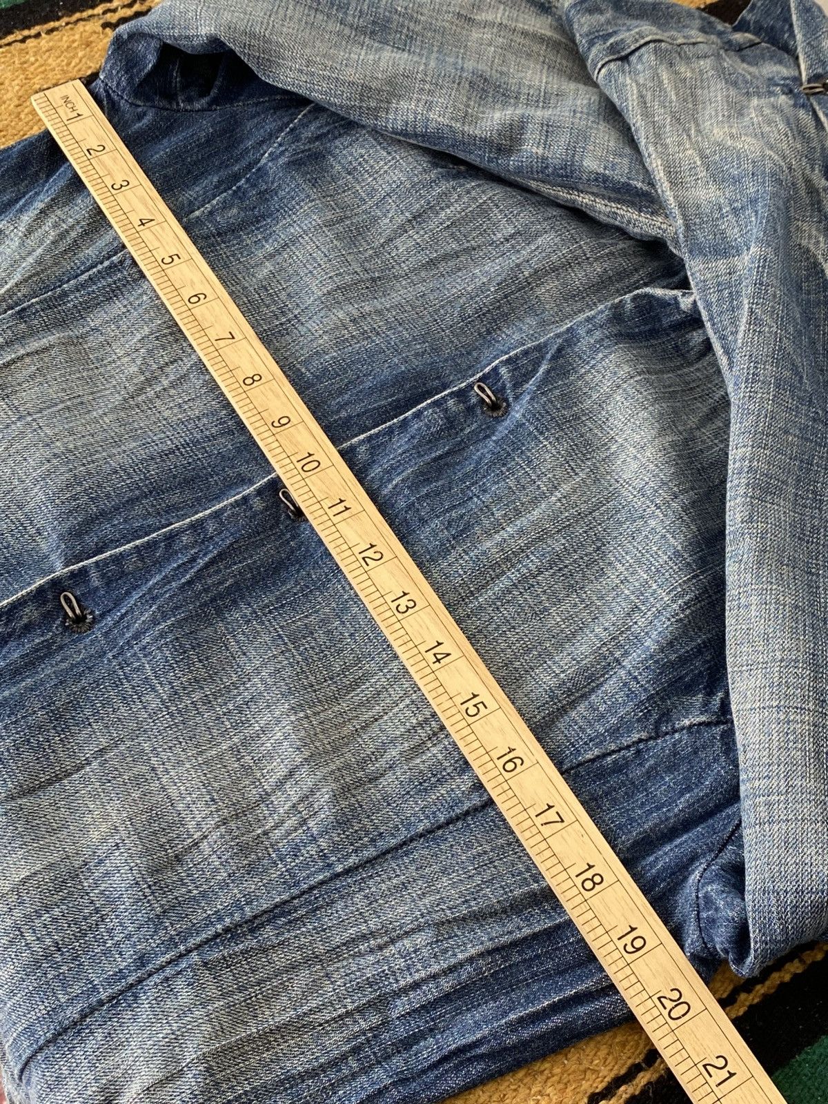 wjk Wjk Washed Denim Hook Jacket Japan Size US M / EU 48-50 / 2 - 4 Thumbnail