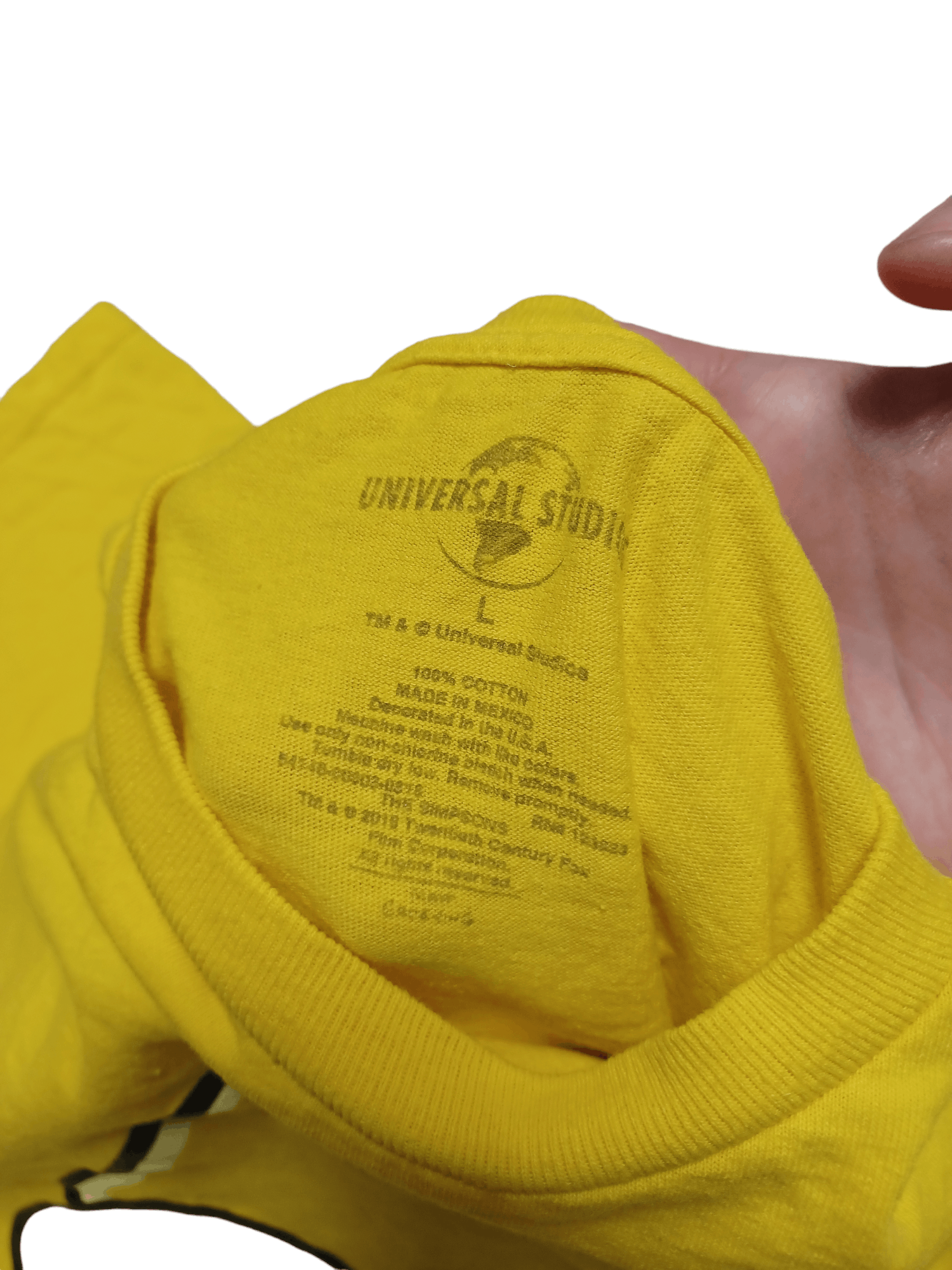 The Simpsons CRAZY HOMER SIMPSON UNIVERSAL MADE IN MEXICO VINTAGE TEE Size US L / EU 52-54 / 3 - 4 Thumbnail