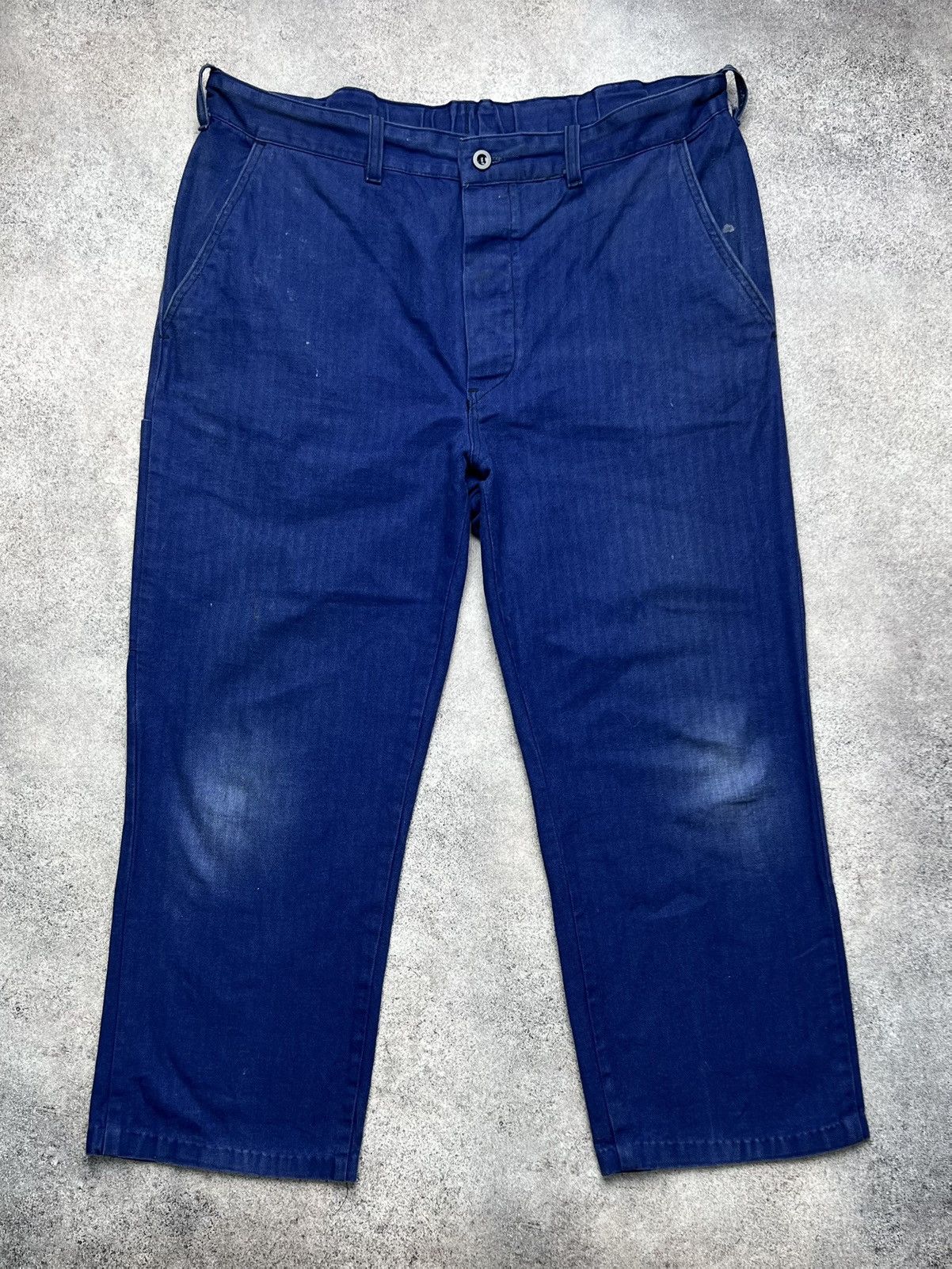 Le Laboureur Vintage french work pants Size US 33 - 1 Thumbnail