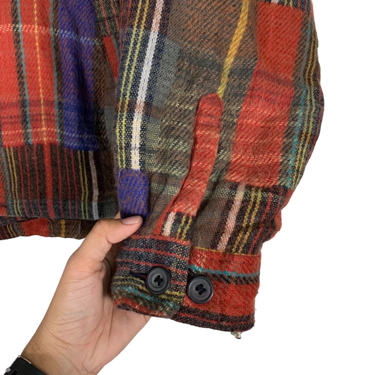 Flannel TASS FINDER Colorway Four Pocket Jacket #1122-C51 Size US M / EU 48-50 / 2 - 13 Thumbnail