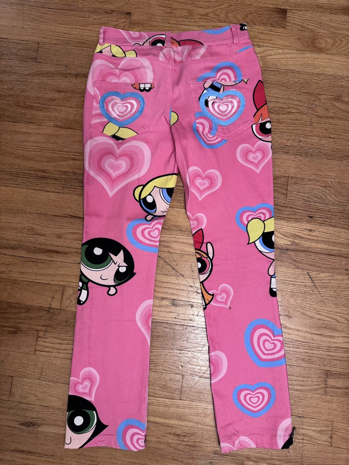 Other Crazy PowerPuff Jeans Size US 30 / EU 46 - 2 Thumbnail