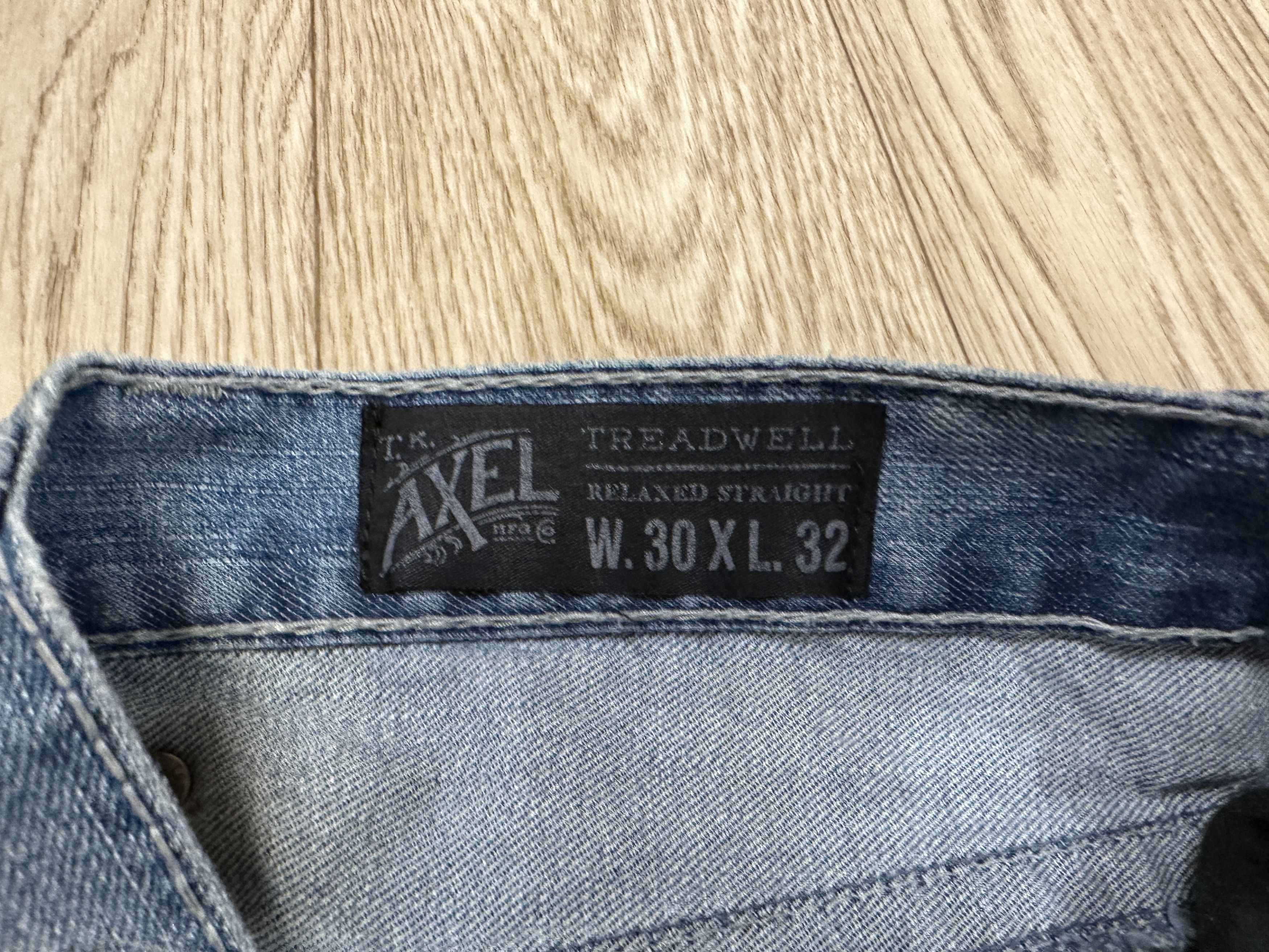 Affliction Y2K Style T.k. Axel Relaxed Straight Baggy Men's Jeans 30x32 Size US 30 / EU 46 - 9 Thumbnail