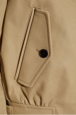 Gucci o1la5ras0526 Embossed Cotton Drill Bomber Jacket in Beige Size L / US 10 / IT 46 - 5 Thumbnail