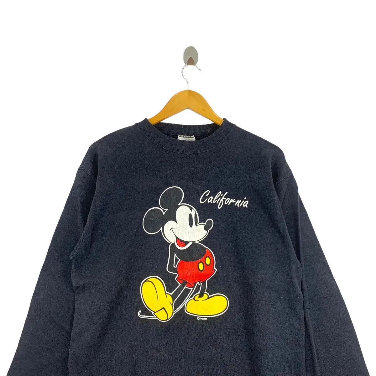 Disney Vintage 80s MICKEY MOUSE California Disney Cartoon Print Size US M / EU 48-50 / 2 - 5 Thumbnail