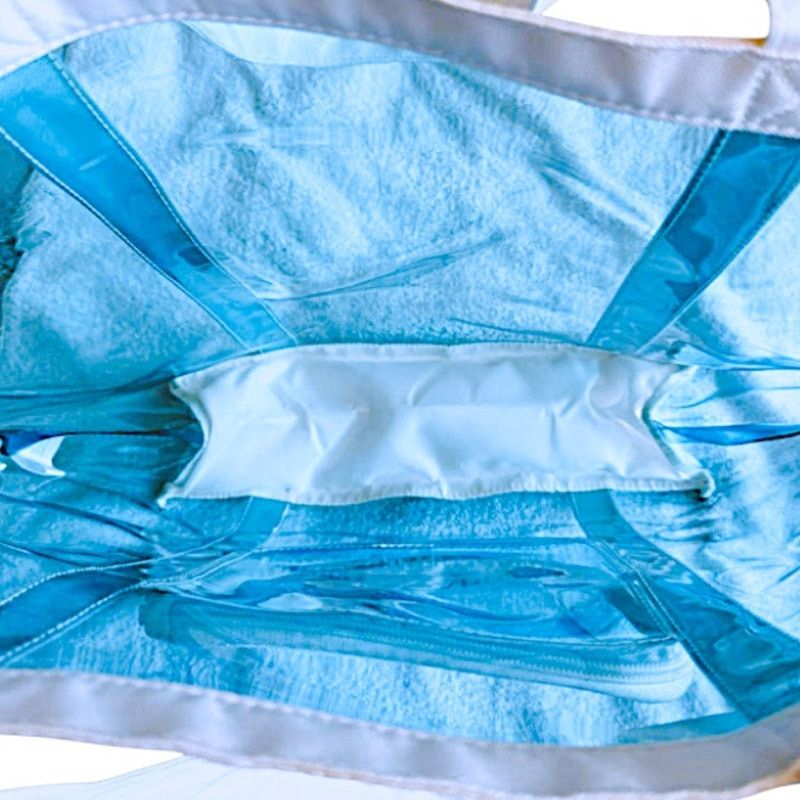 Dolce & Gabbana Dolce and Gabbana Blue/White Clear Tote Size ONE SIZE - 4 Thumbnail