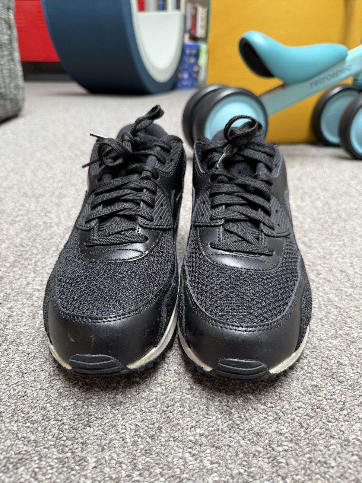 Nike Nike Air Max 90 Black Croc Size US 10.5 / EU 43-44 - 4 Thumbnail