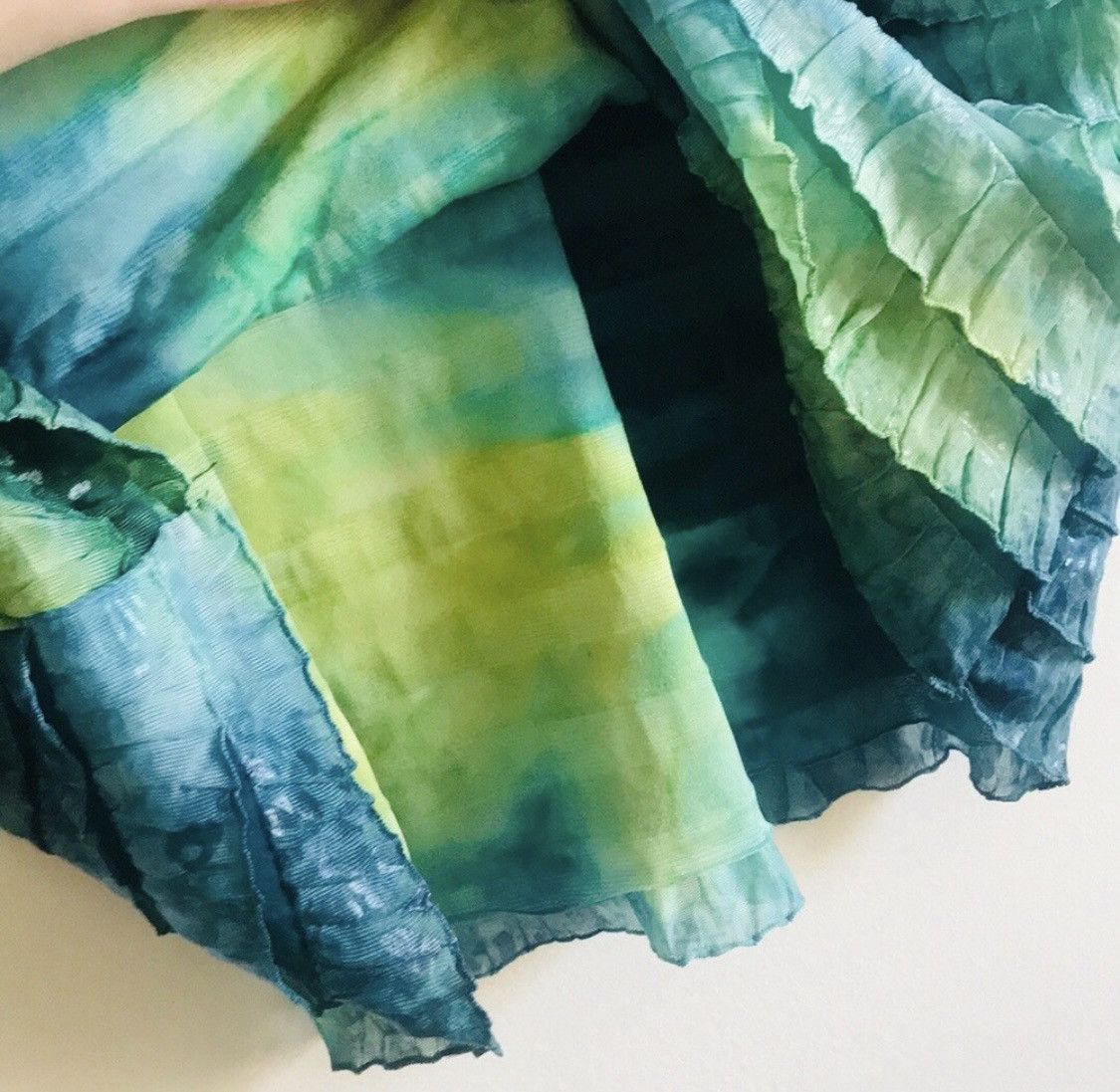 Other KIM ROGERS RUFFLED LAYERED BLOUSE TOP SZ S Size S / US 4 / IT 40 - 8 Thumbnail