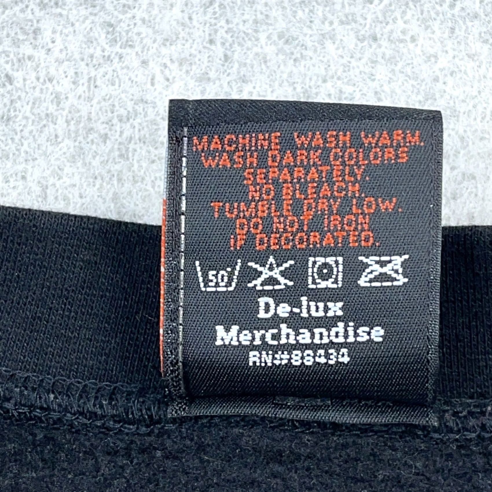 Harley Davidson VINTAGE Harley-Davidson Sweatshirt Men 2XL Black Crewneck Long Sleeve Pullover H-D Logo Embroidered 90s Classic Size US XXL / EU 58 / 5 - 5 Thumbnail