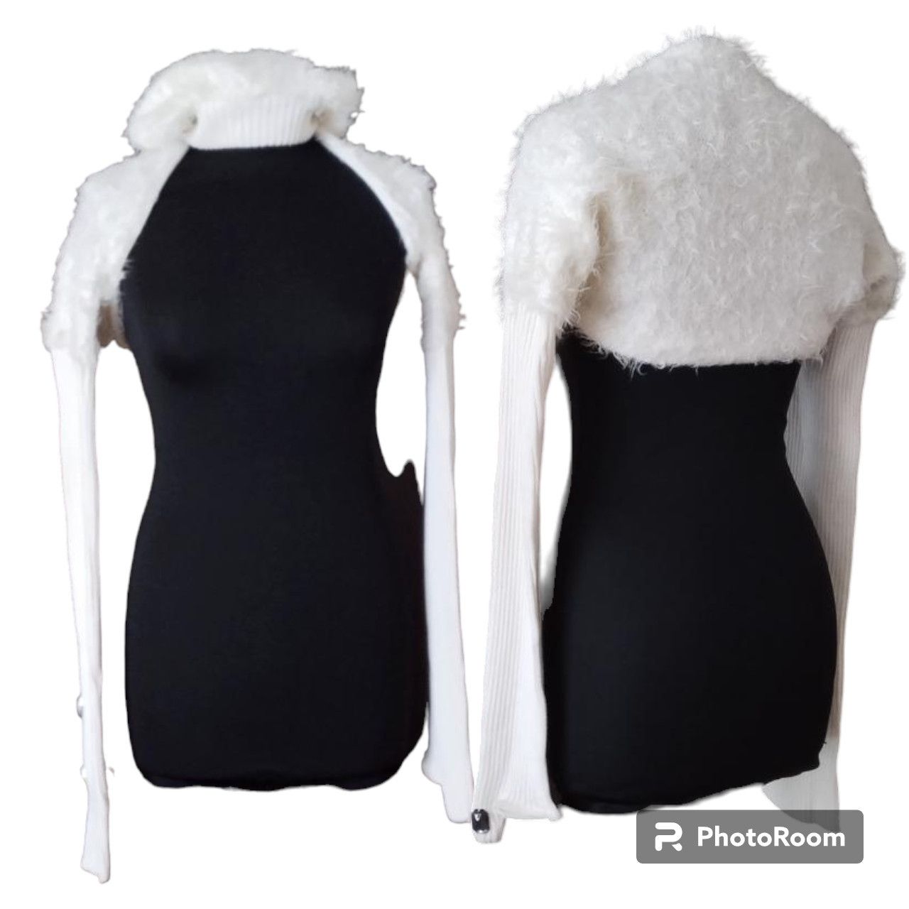 Other Warm sleeves + beret 2 pieces set new condition Size S / US 4 / IT 40 - 1 Thumbnail