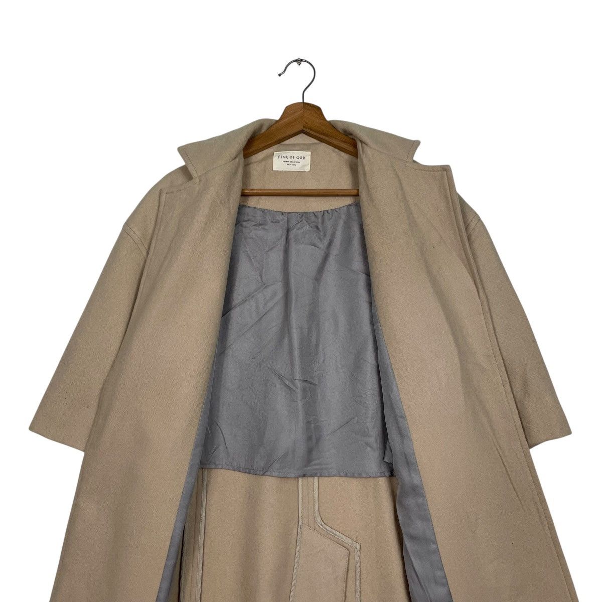 Fear of God Fear Of God Fourth Collection Short Sleeve Wool Brown Coat Size US S / EU 44-46 / 1 - 12 Thumbnail