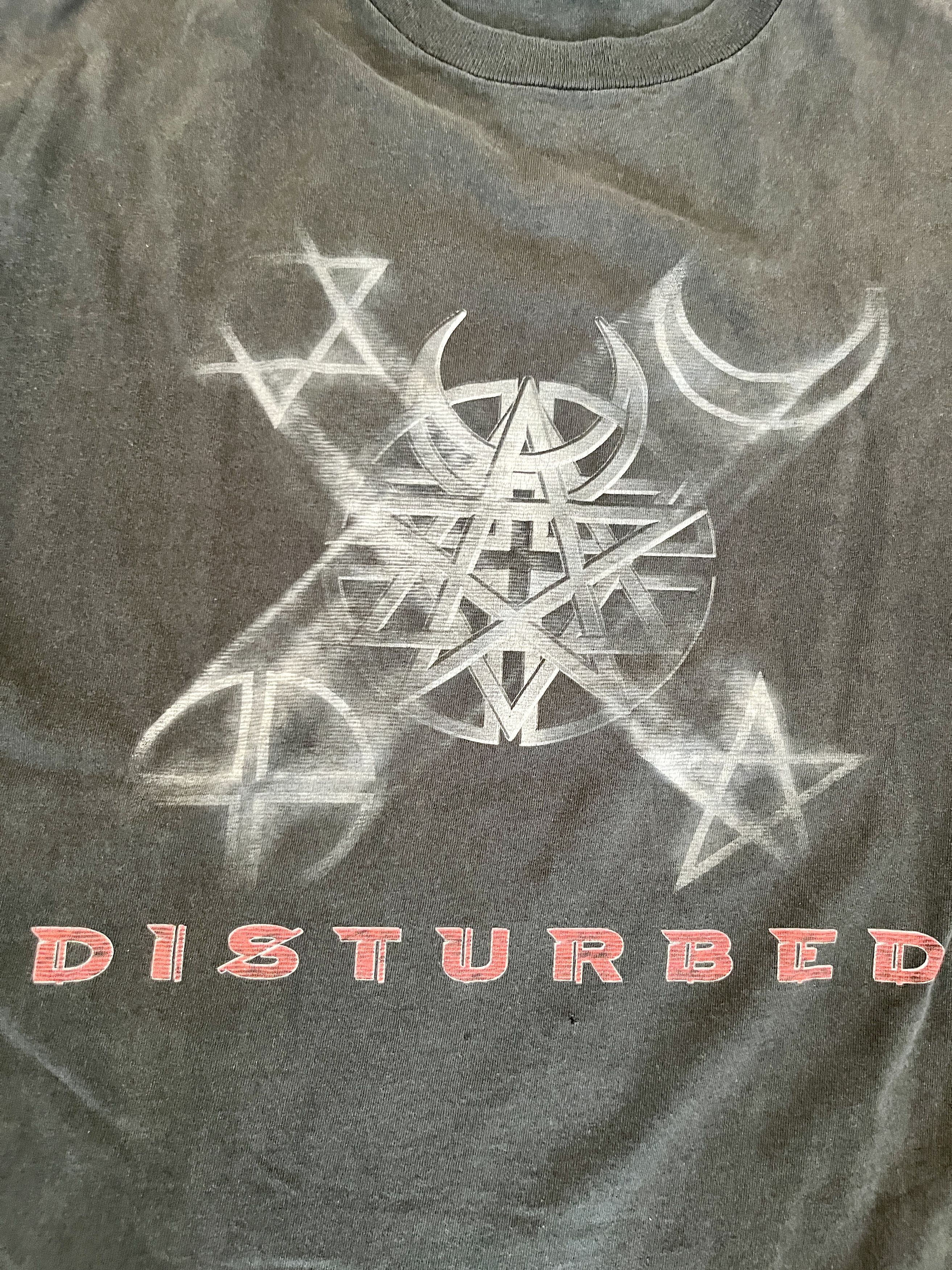 Vintage Vtg 2002 Disturbed Prayer Believe Tour Shirt Delta Tag L Size US L / EU 52-54 / 3 - 1 Thumbnail