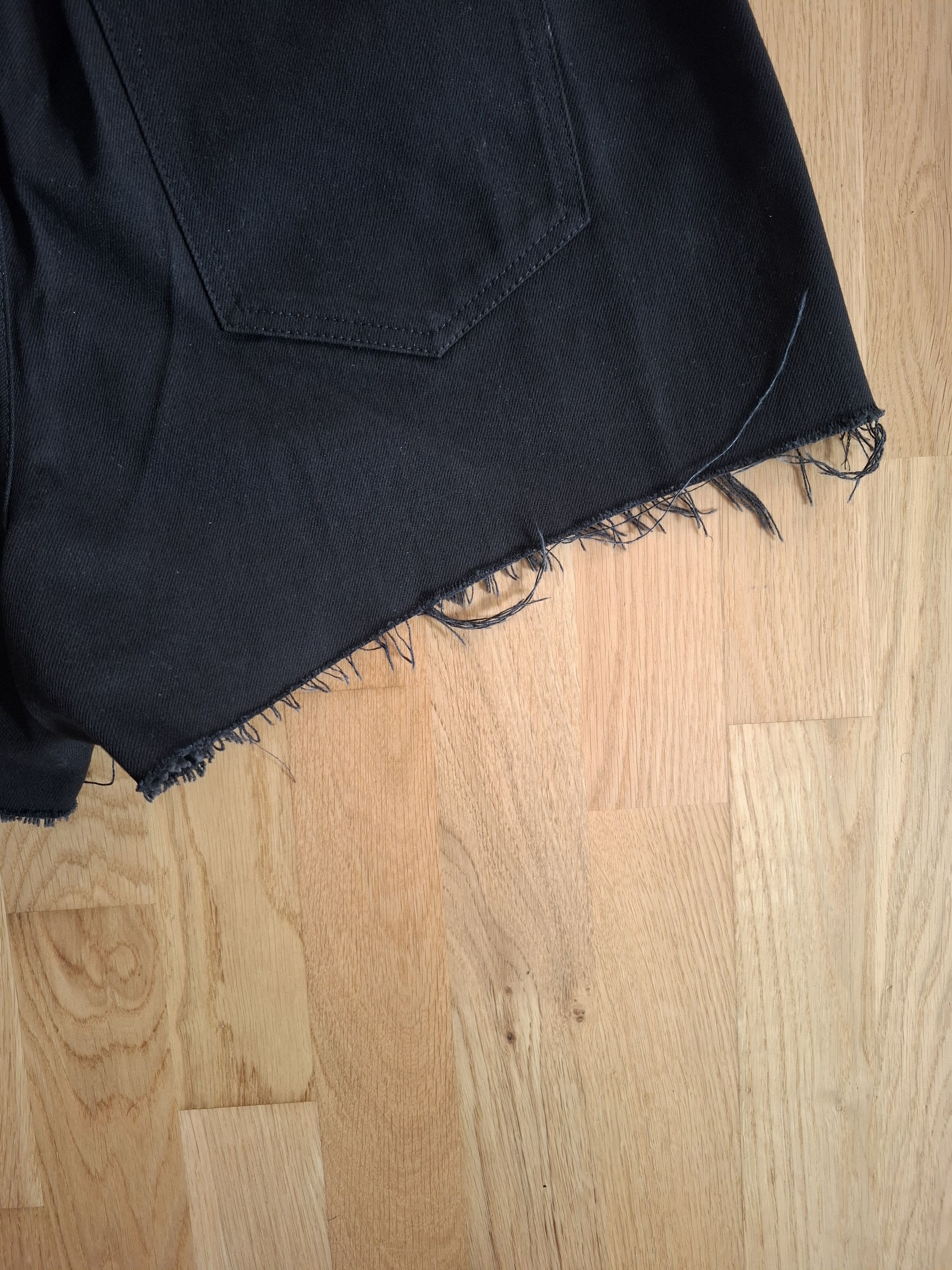 Raf Simons Elasticated denim wide-leg shorts Size US 30 / EU 46 - 6 Thumbnail