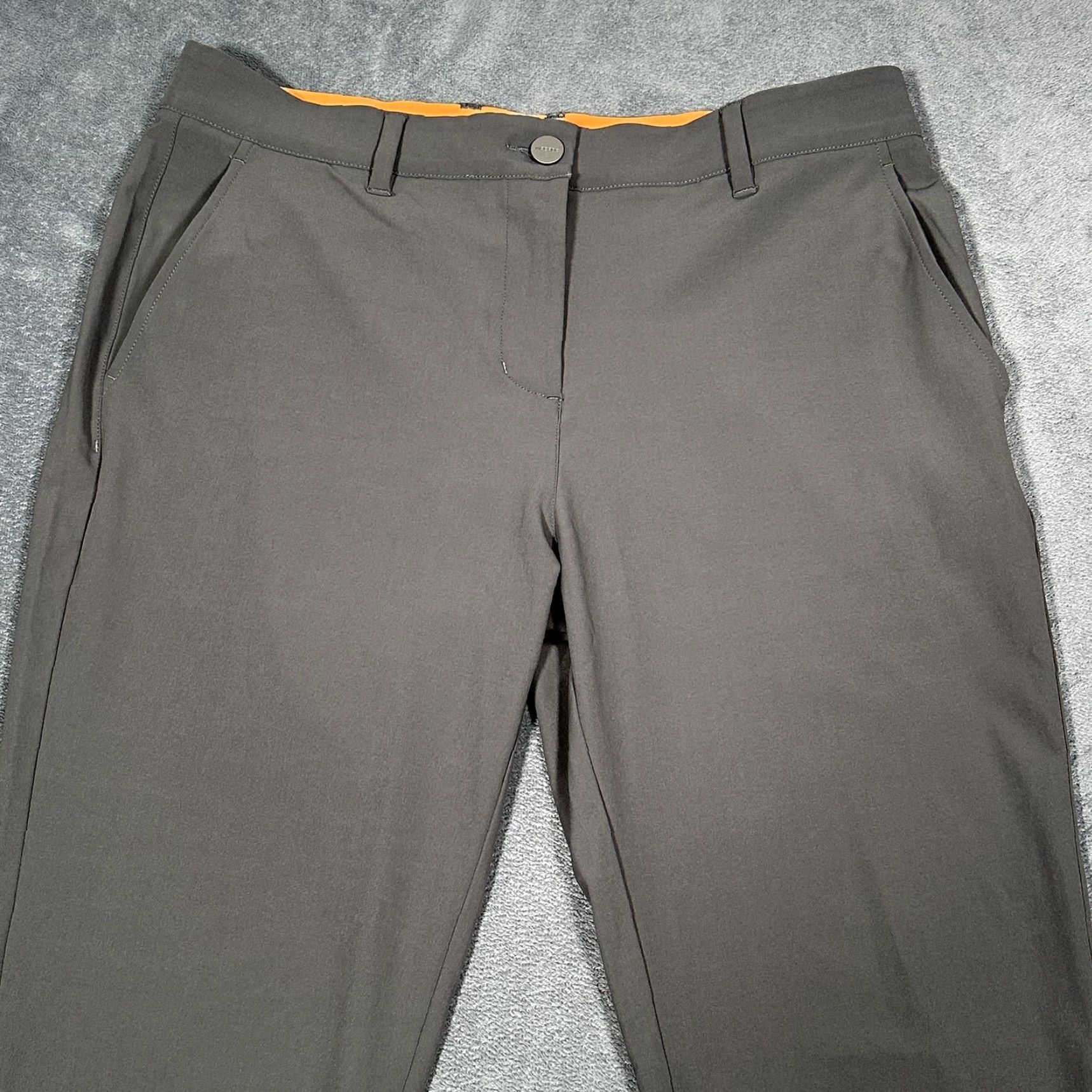 Vintage Macade Golf Pants Mens 40R Gray Slim Fit Stretch Tapered Performance Zip Hem Size US 40 / EU 56 - 2 Thumbnail