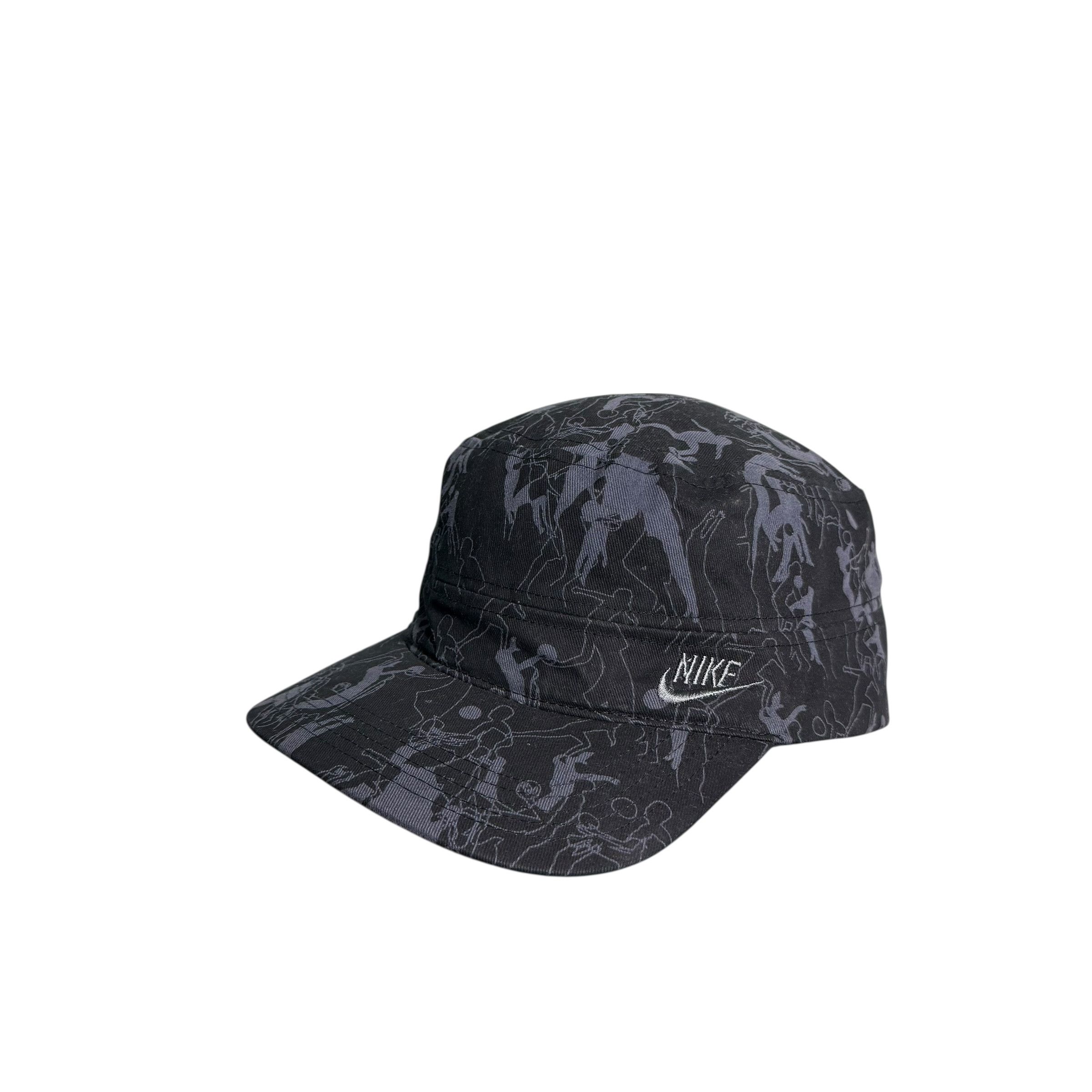 Nike 🔥RARE🔥Vintage Nike Camo Military Full Cap Size ONE SIZE - 1 Thumbnail