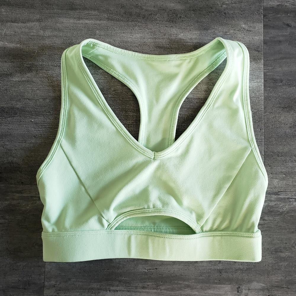 Fabletics Mint | Fabletics | Keyhole Longline Sport Bra Size ONE SIZE - 3 Thumbnail