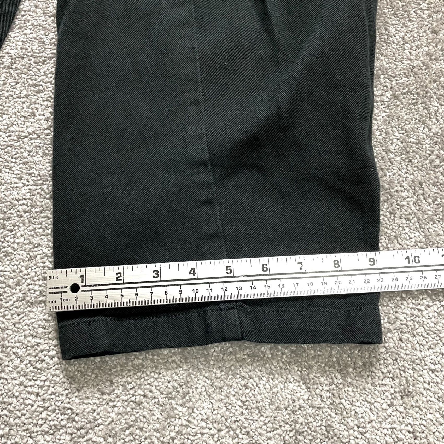 Vintage Woman Within Jeans Pants Womens Plus 16W Black Classic Fit Straight 28x28 Size 28" / US 6 / IT 42 - 2 Thumbnail