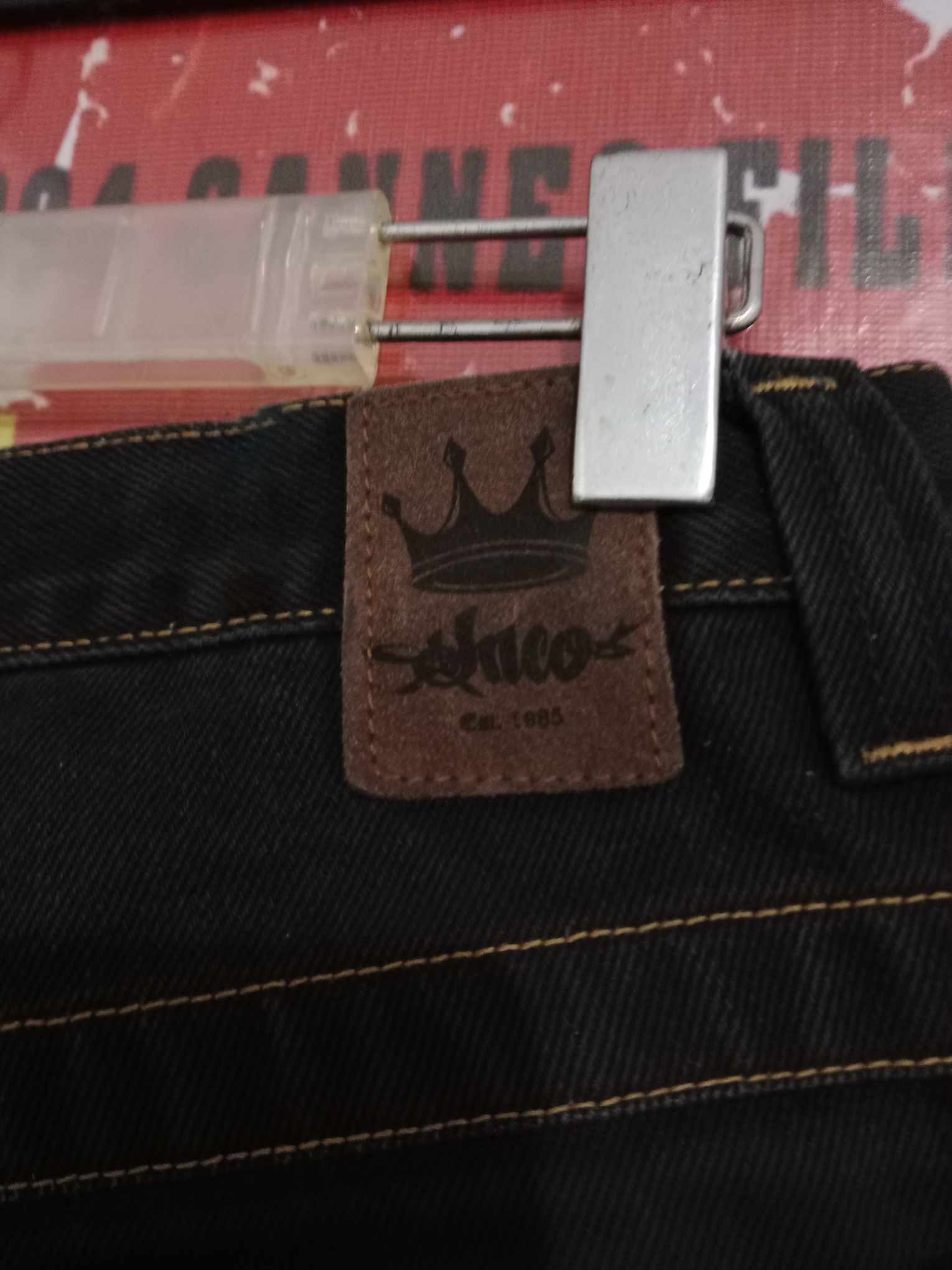 JNCO × Vintage JNCO Flaming Skull Jorts Size US 30 / EU 46 - 6 Thumbnail