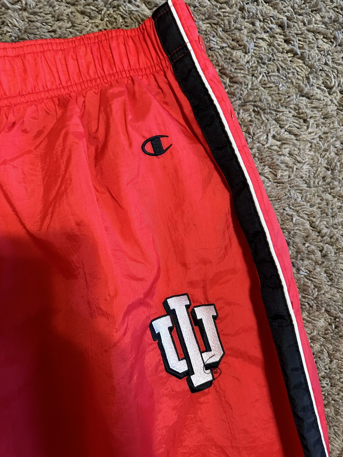 Champion × NCAA × Vintage Vintage NCAA champion Indiana tear away pants 90s size XL Size US XL / EU 56 / 4 - 2 Thumbnail