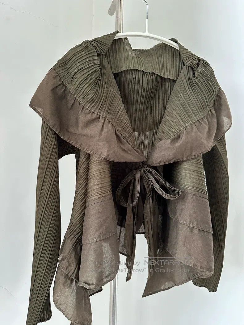 Issey Miyake Issey Miyake Brown Jacket Size L / US 10 / IT 46 - 8 Thumbnail