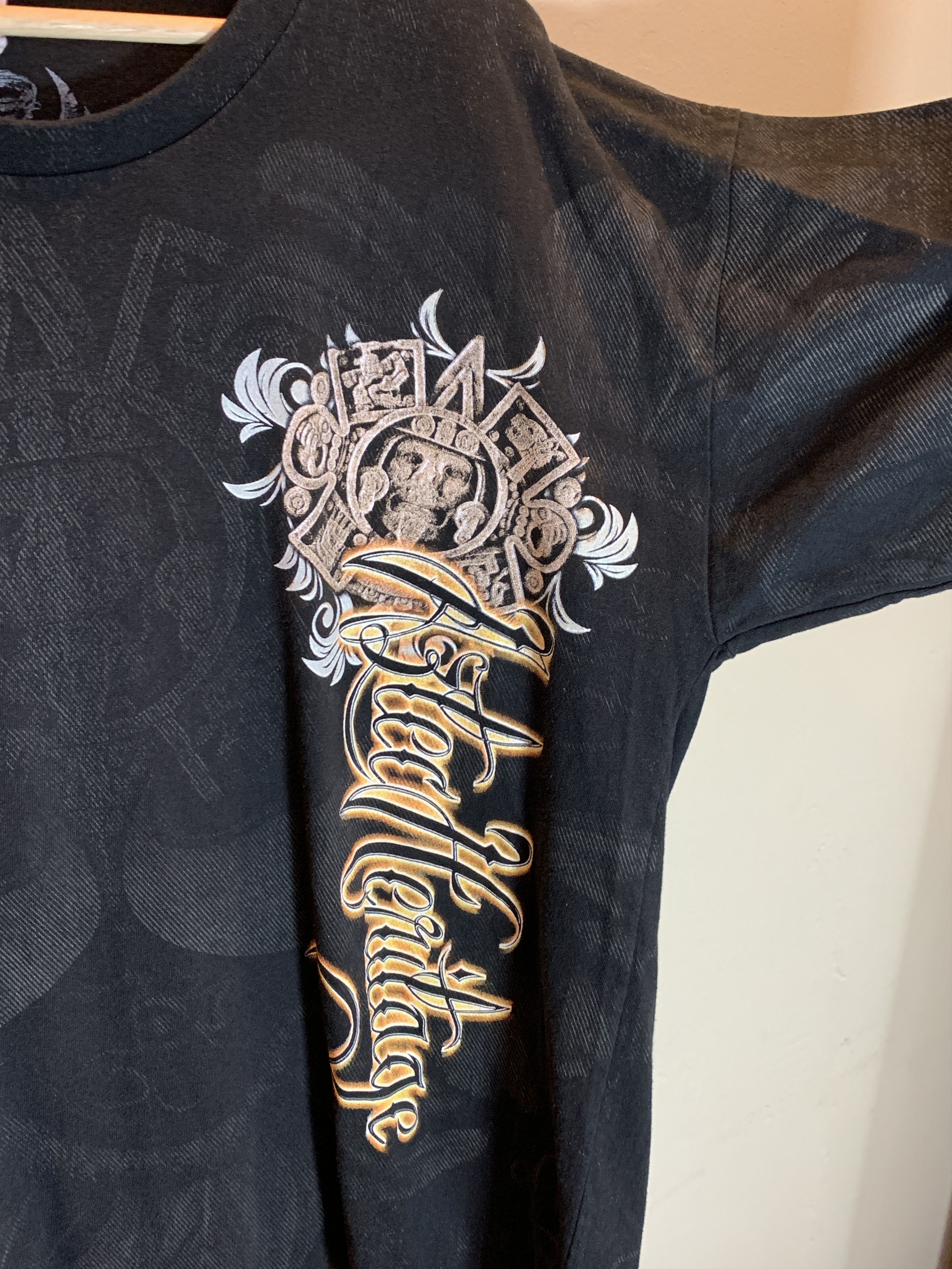 Vintage *RARE* Vintage 90’s Aztec Heritage Art AOP T-Shirt Size US XL / EU 56 / 4 - 4 Thumbnail