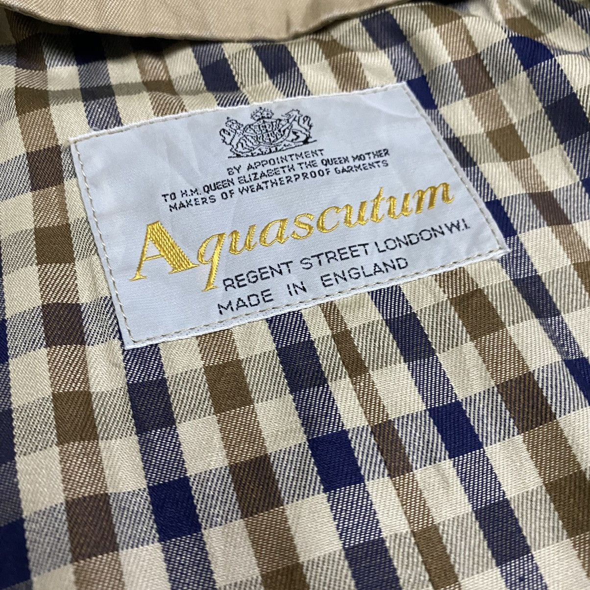 Aquascutum Aquascutum checkered inner overcoat Size US M / EU 48-50 / 2 - 11 Thumbnail