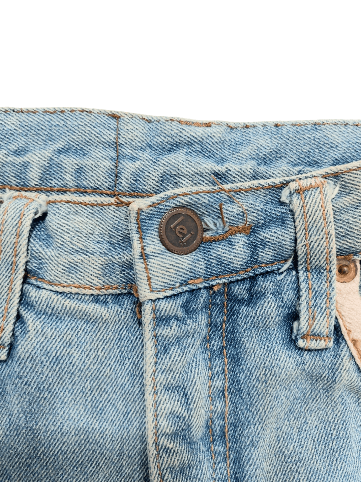 L.E.I. L.E.I Beauty Flower Painted Jeans Size 25" / US 0 / IT 36 - 5 Thumbnail