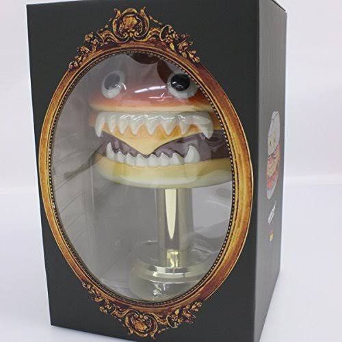 image of Medicom Toy x Undercover Hamburger Lamp Burger Light in Black, Men's