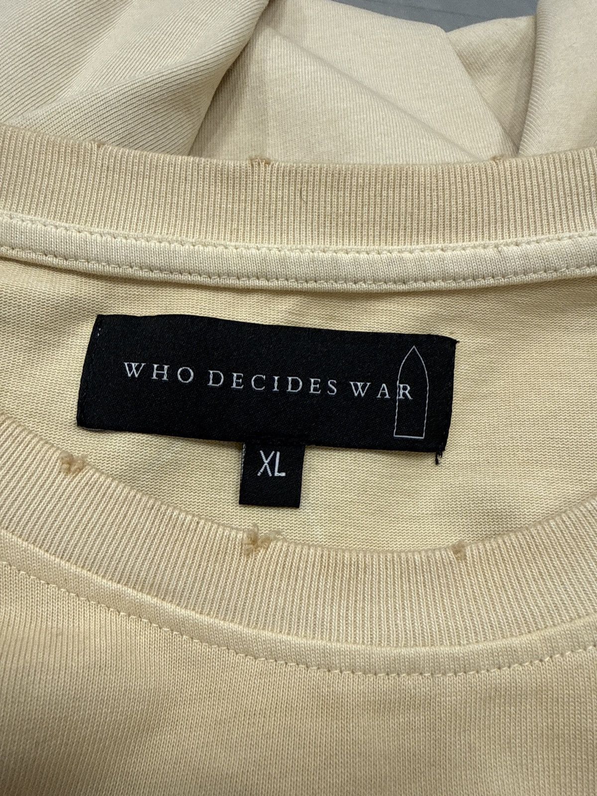 Who Decides War Who Decides War T-Shirt Tan Size US XL / EU 56 / 4 - 3 Thumbnail