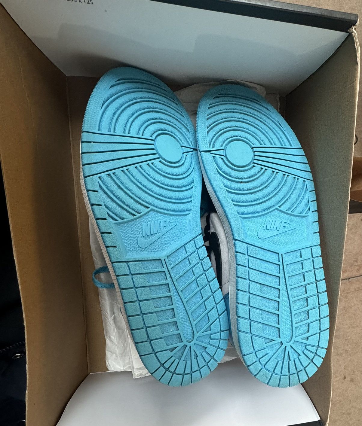 Nike Air Jordan 1 Low “Powder Blue” – Size 10.5 Size US 10.5 / EU 43-44 - 4 Thumbnail