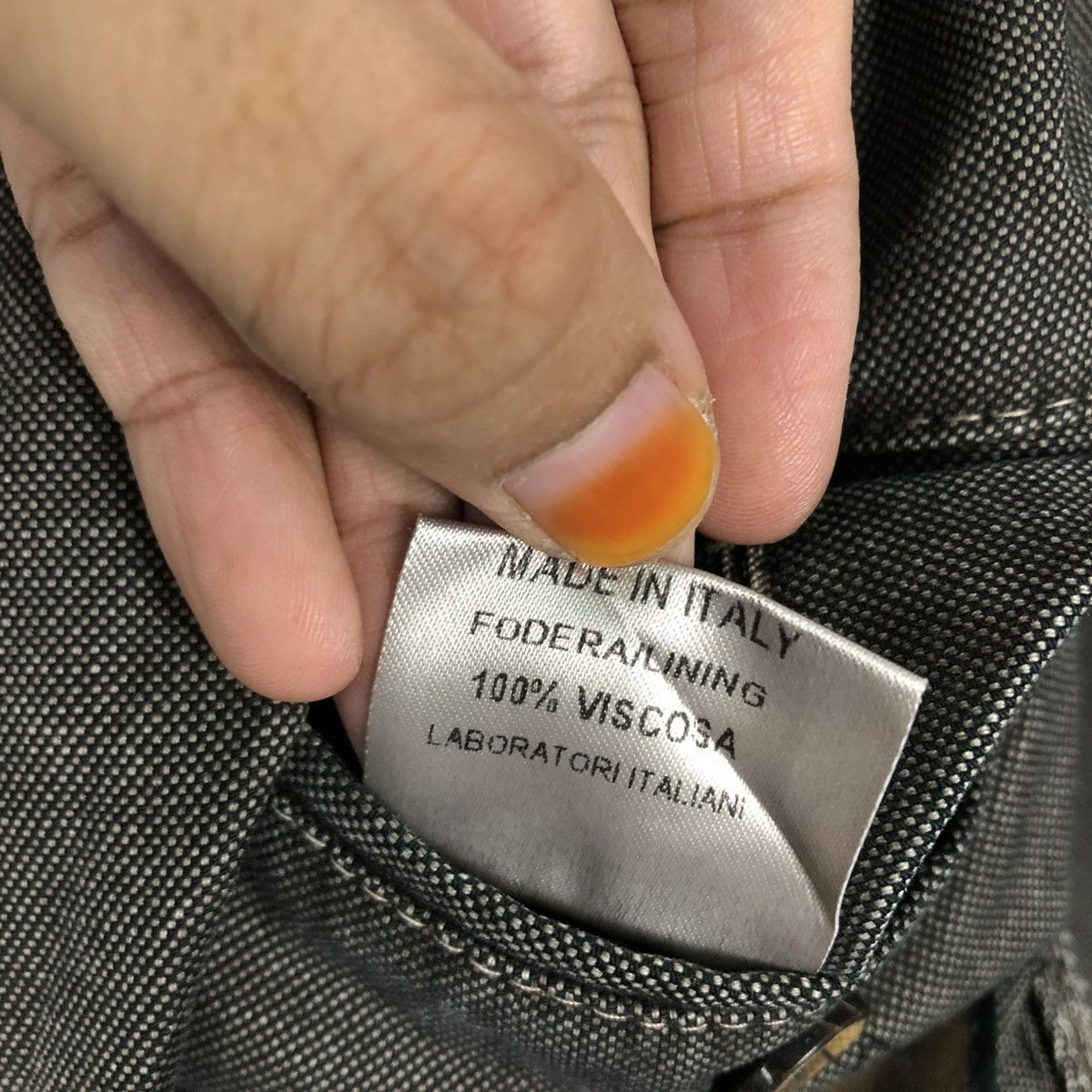 Vintage 🔥 CHORE JACKET DUCK CANVAS LABORATORI ITALIANI ISSEY MIYAKE Size US M / EU 48-50 / 2 - 22 Thumbnail